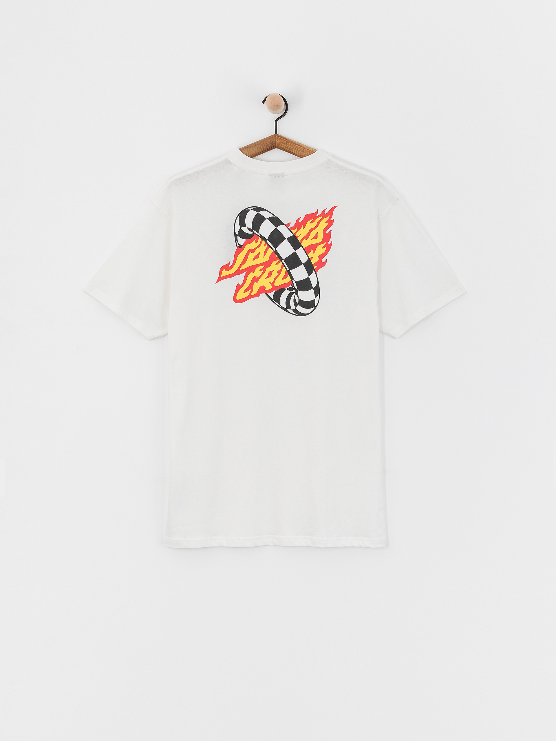 Tricou Santa Cruz Goal Flame (white)