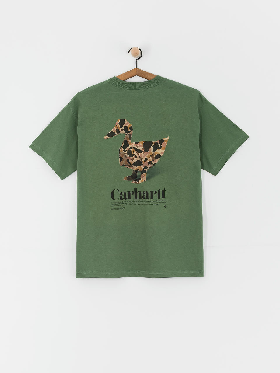 Tricou Carhartt WIP Fold Duck (duck green)