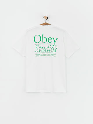 Tricou OBEY Studios (white)