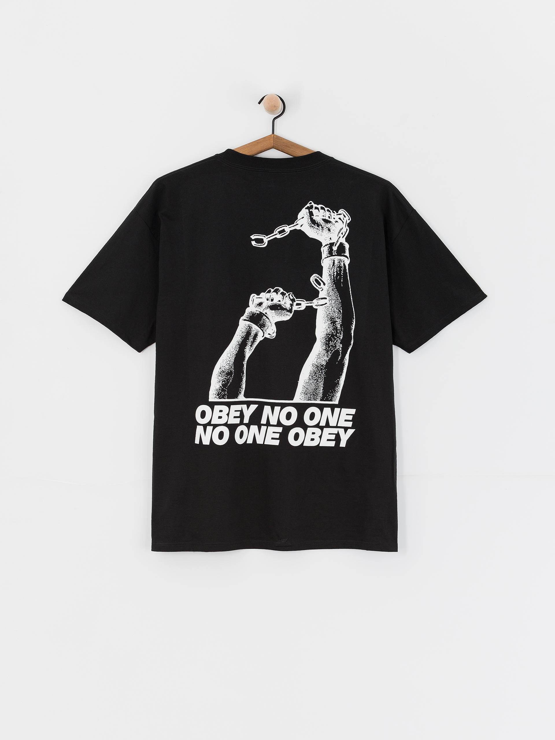 Tricou OBEY No One Obey (black)