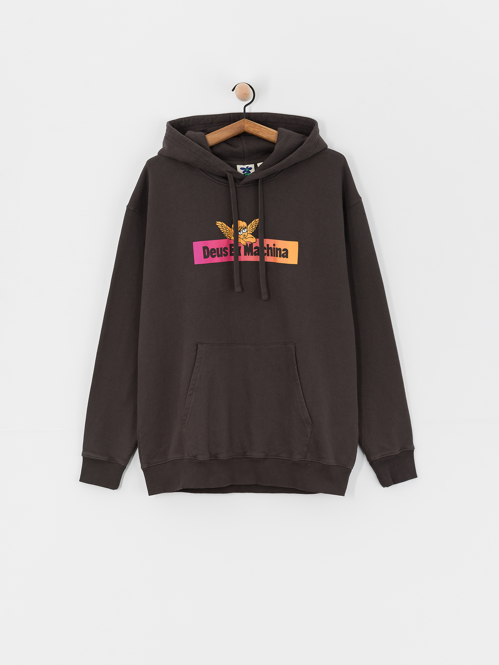 Hanorac cu glugă Deus Ex Machina Angel Energy HD (anthracite)