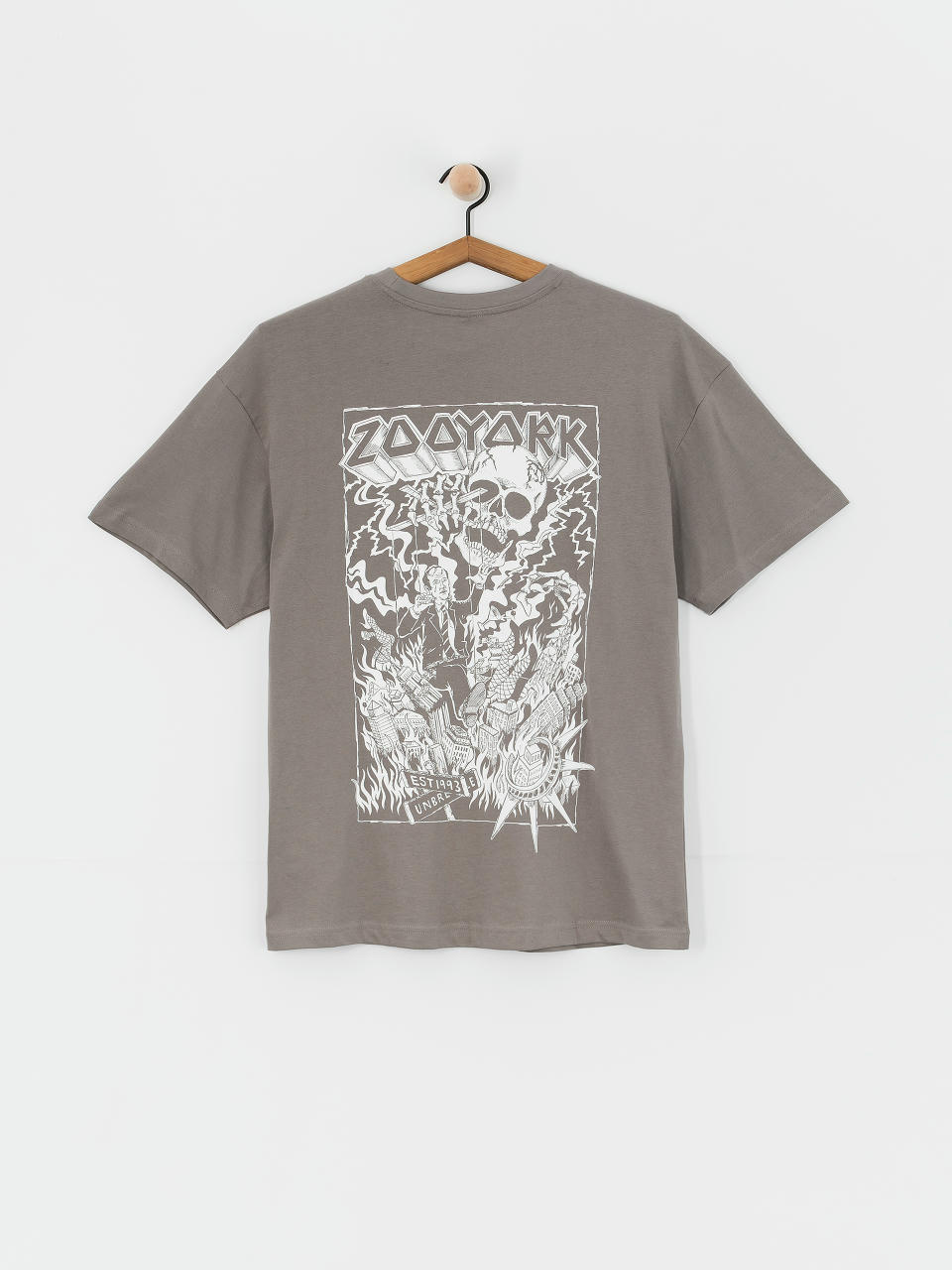 Tricou Zoo York Archive (grey)