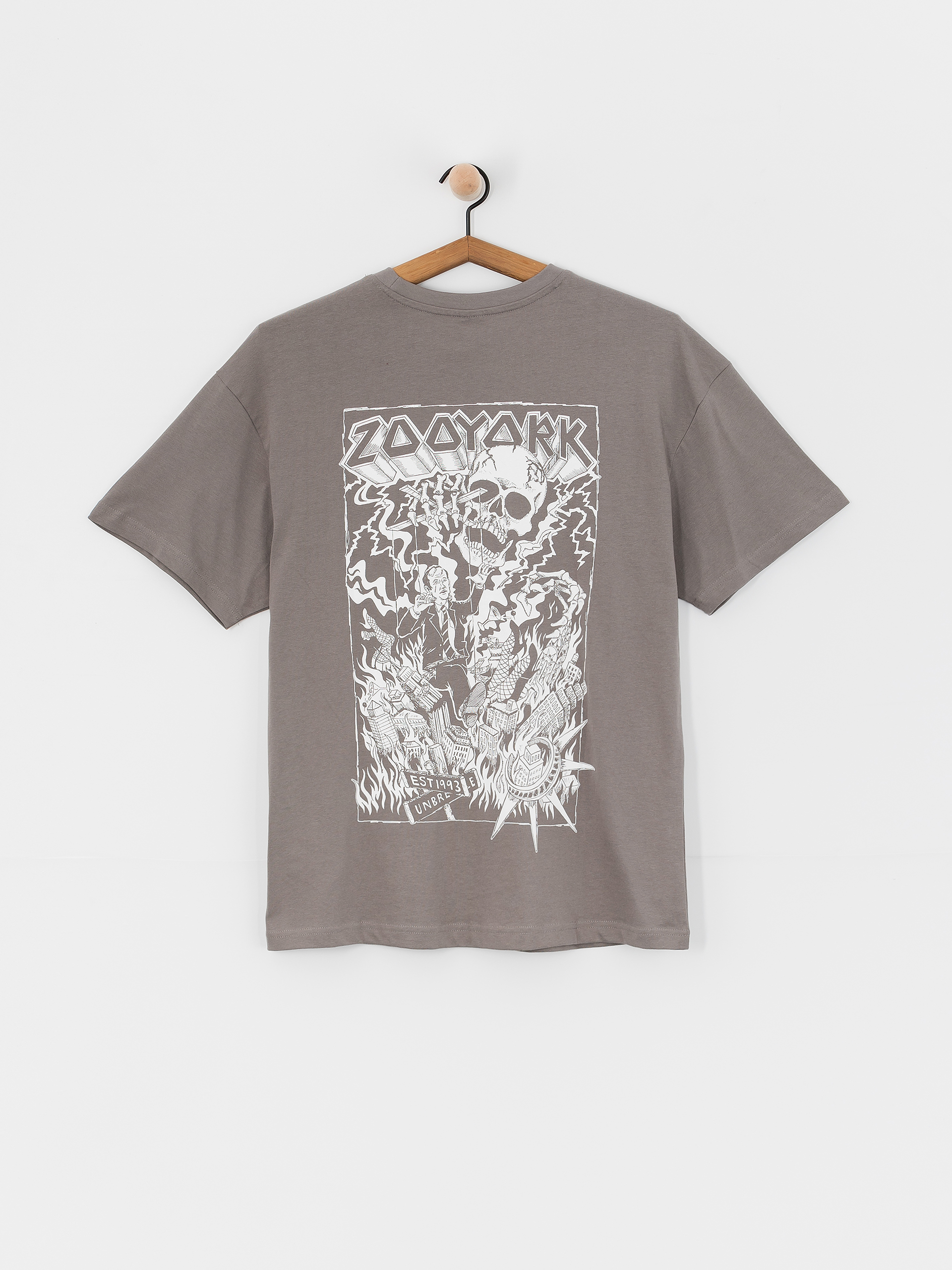 Tricou Zoo York Archive (grey)