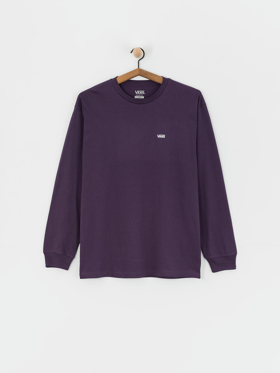 Longsleeve Vans Left Chest Hit (gothic grape)