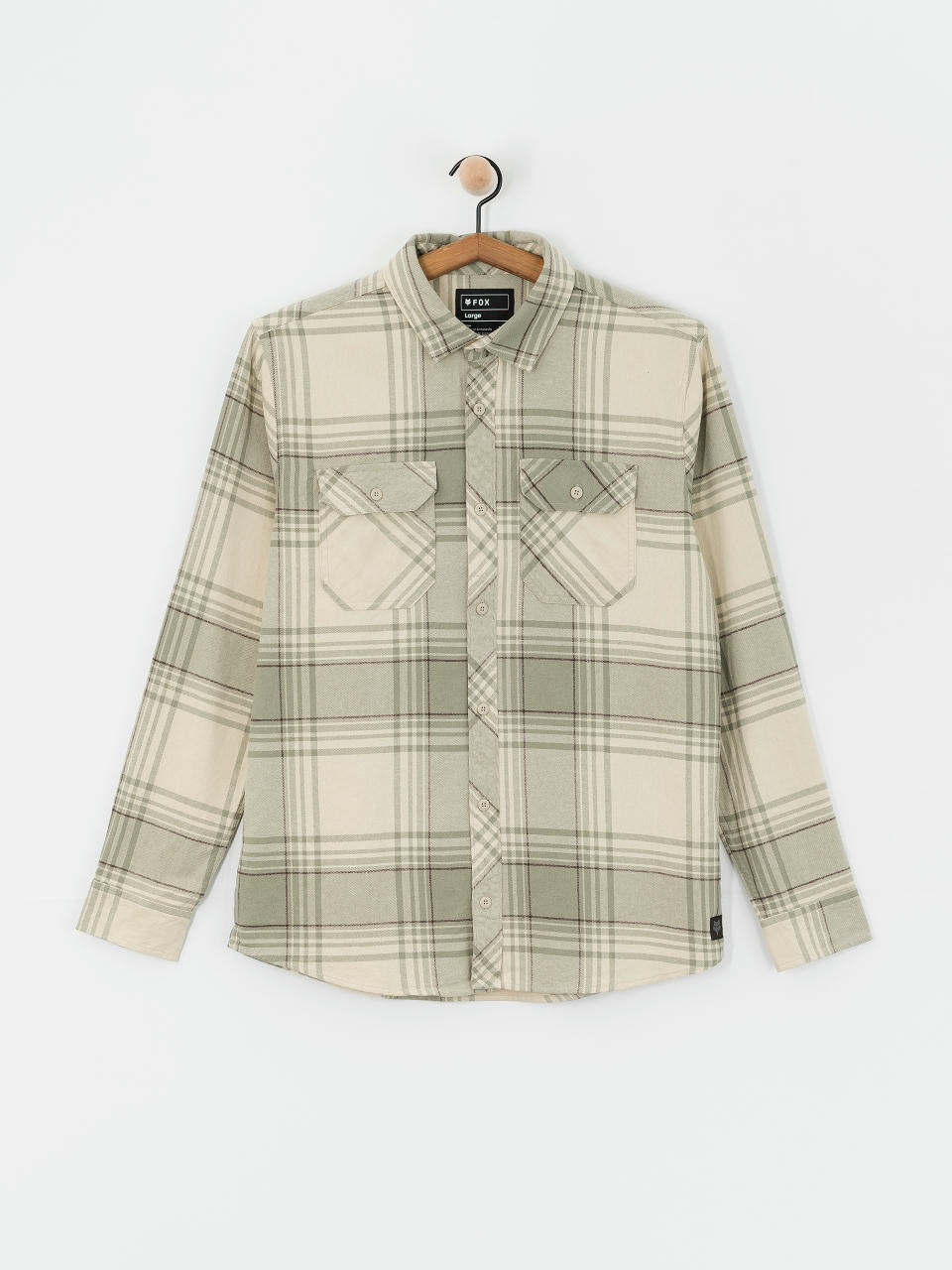 Cămașă Fox Traildust Flannel (cream)