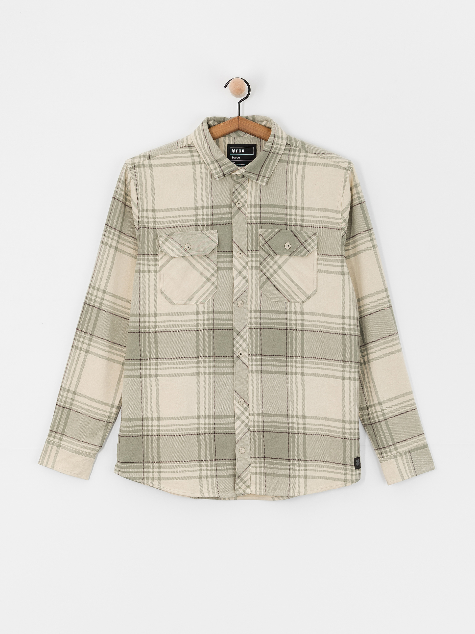 Cămașă Fox Traildust Flannel (cream)