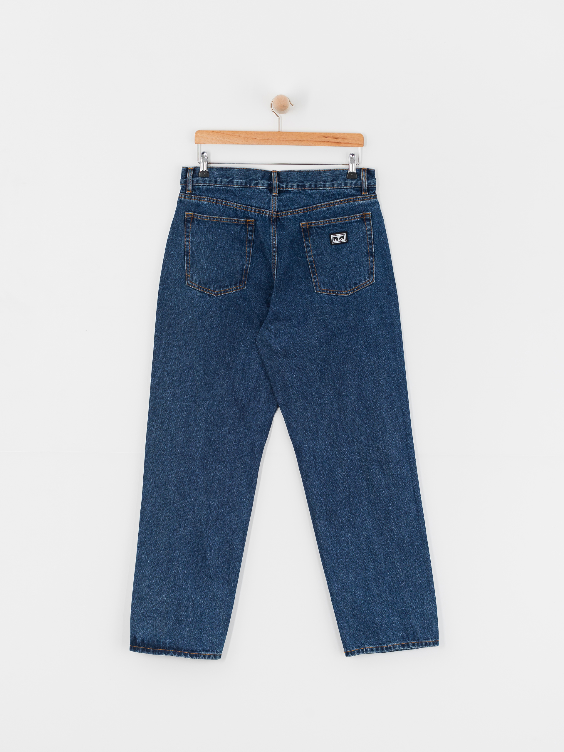 Pantaloni OBEY Hardwork Denim (stonewash indigo)