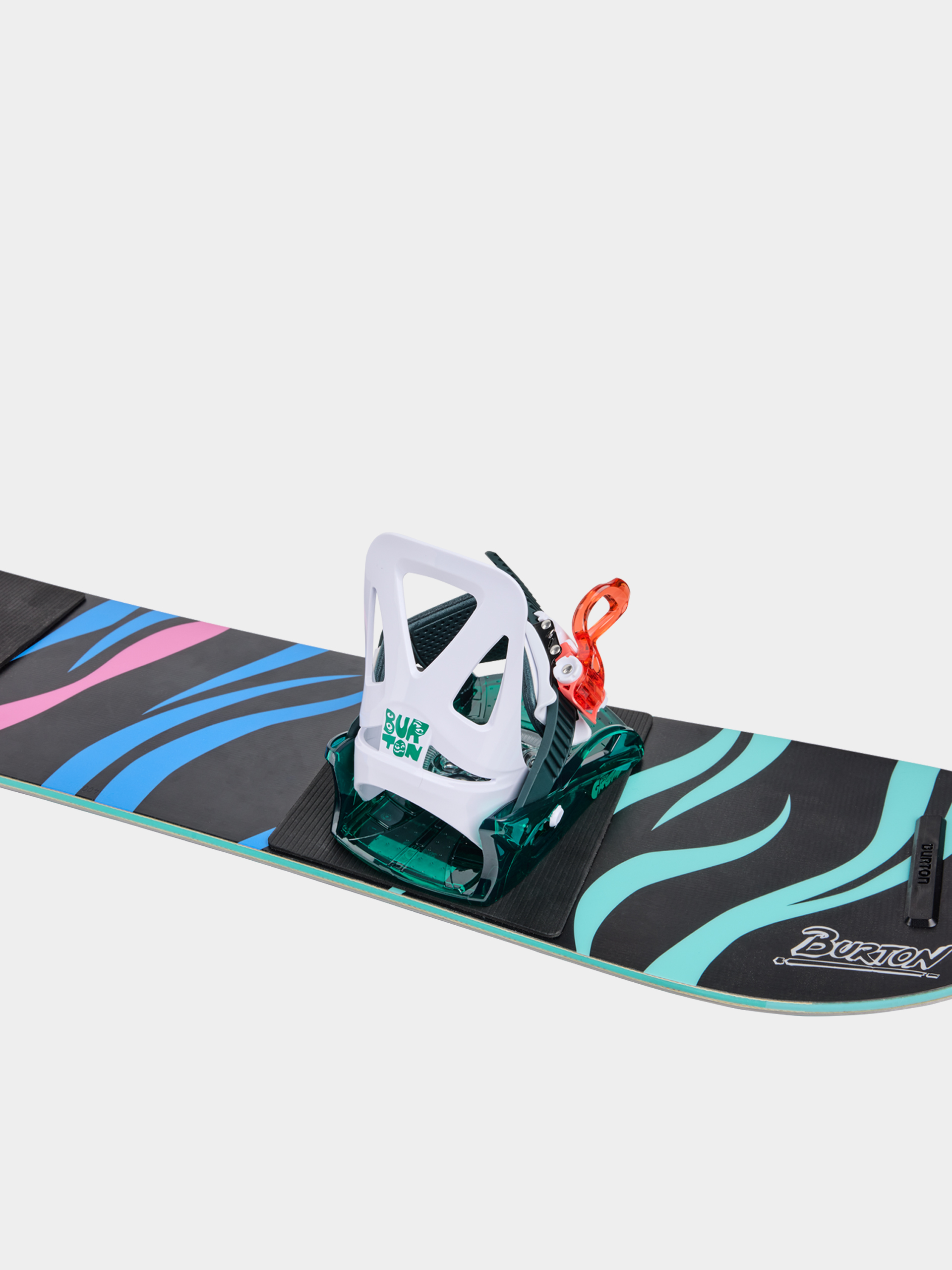 Legături pentru snowboard Burton Mini Grom JR (green/multi)