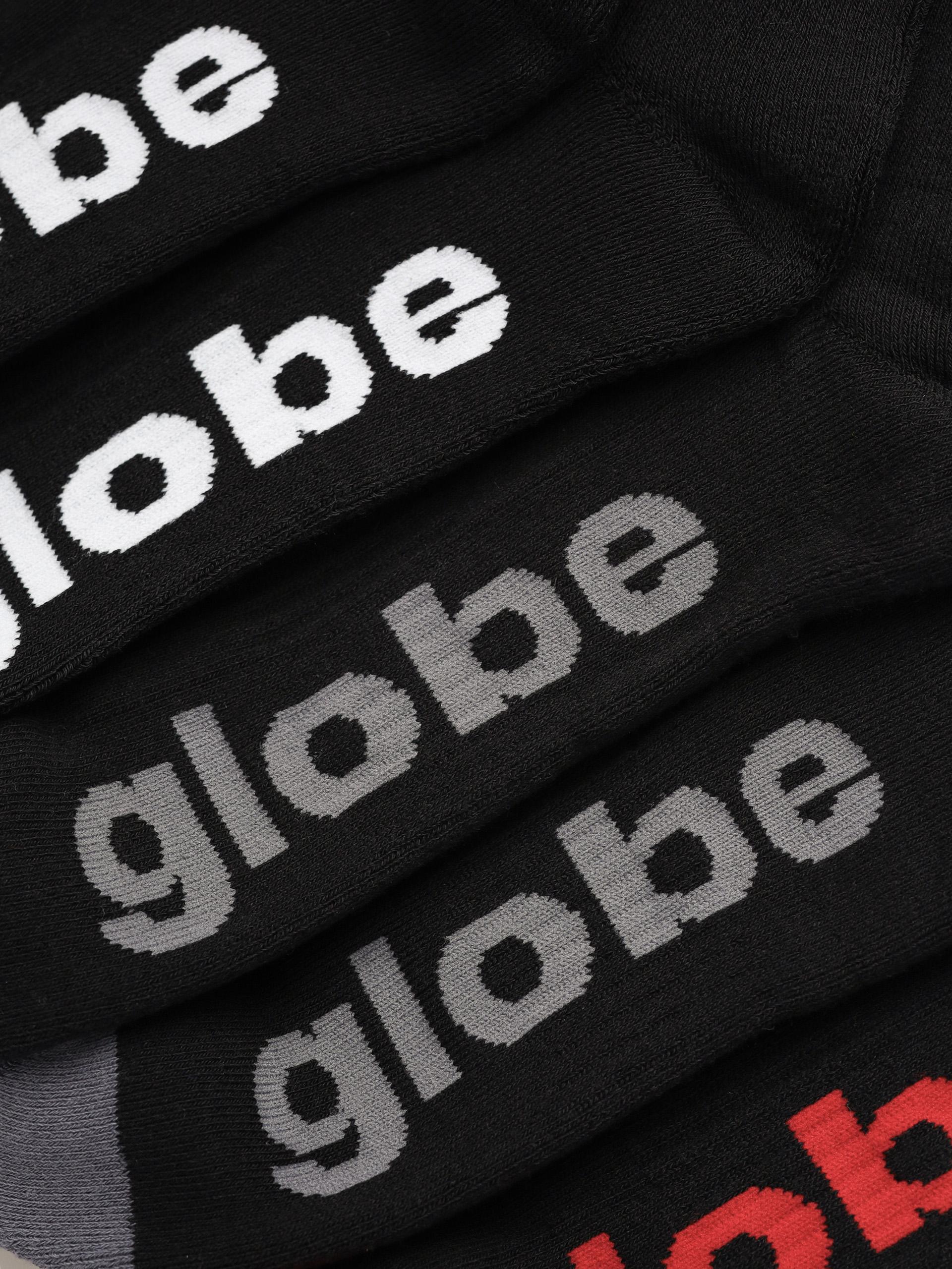 Șosete Globe Og 5 Pack (black/assorted)