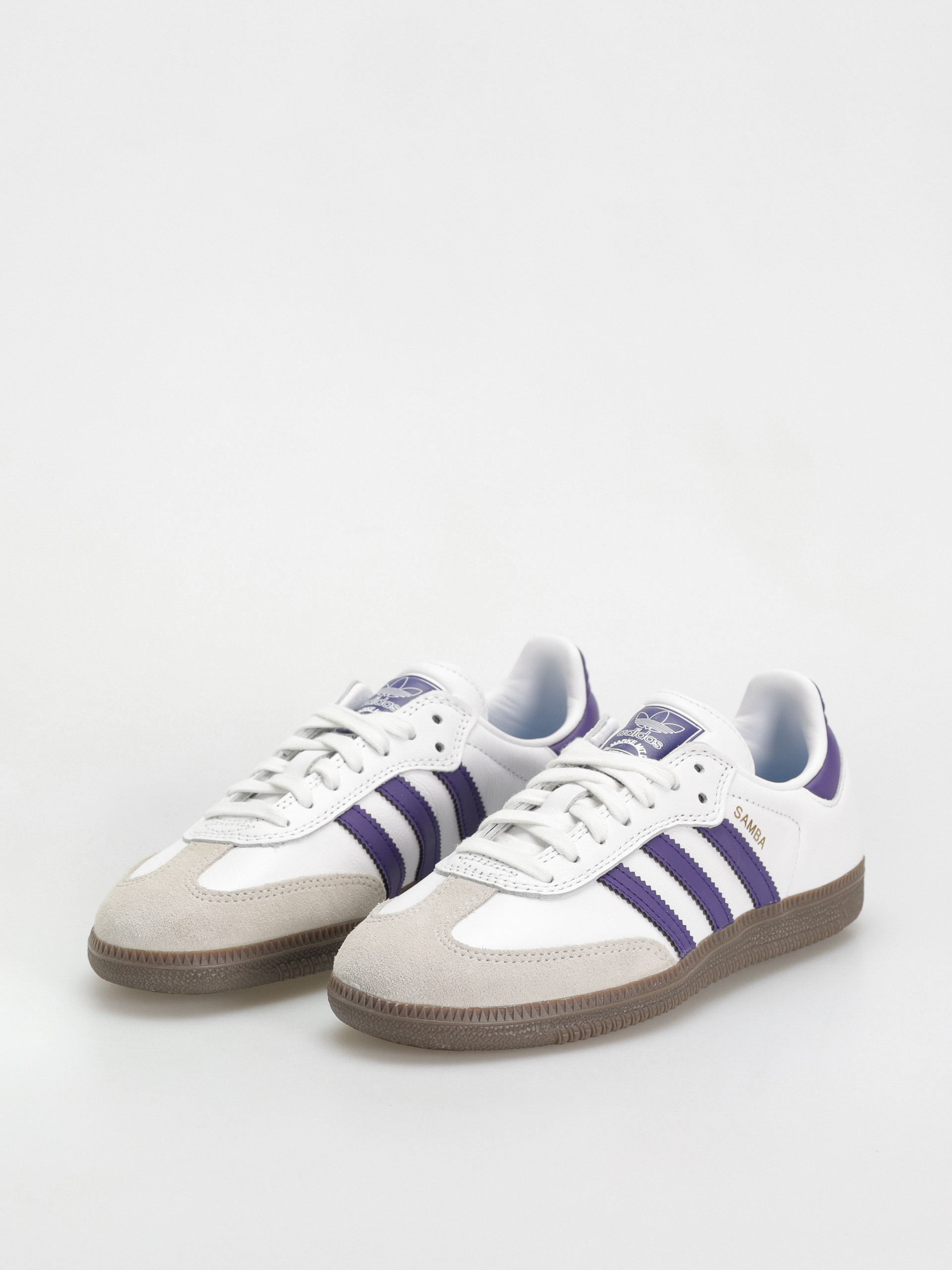 Pantofi adidas Samba ADV - alb (ftwwht/cpurpl/goldmt)