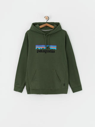 Hanorac cu glugă Patagonia P-6 Logo Uprisal HD (torrey pine green)