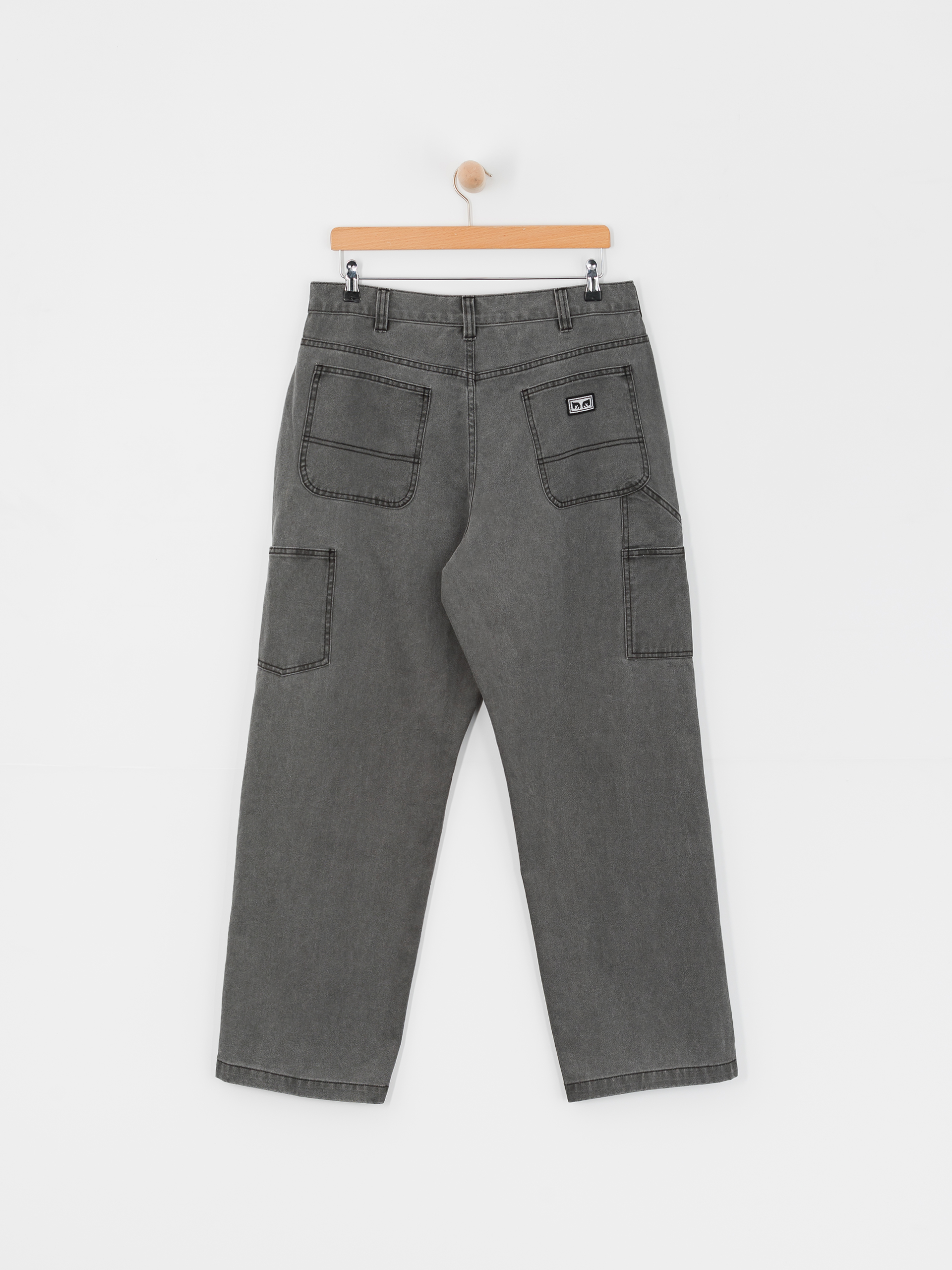 Pantaloni OBEY Big Timer Carpenter (pigment black)