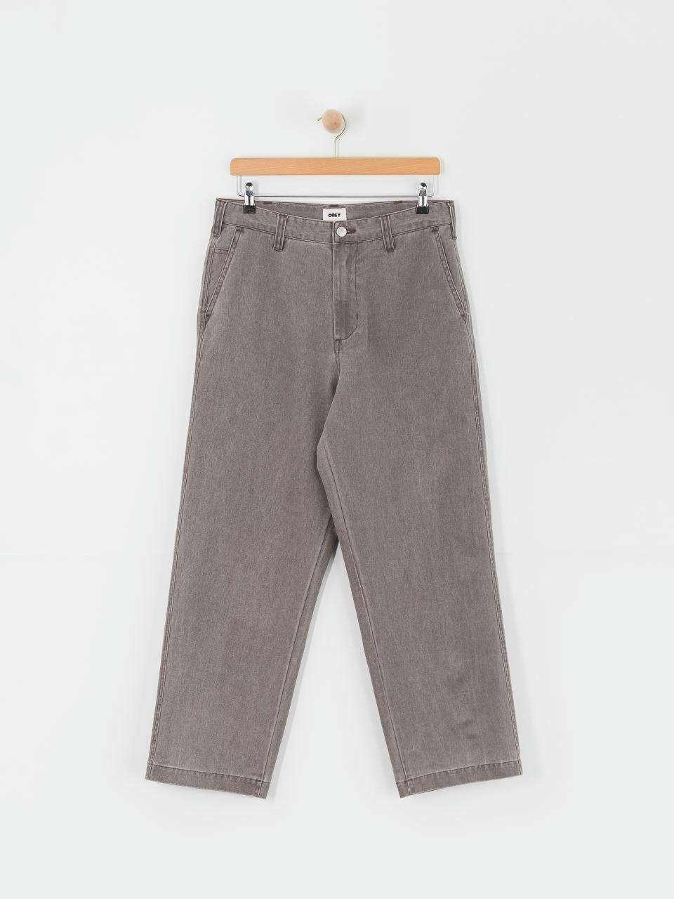 Pantaloni OBEY Bigwig Chino (pigment java brown)