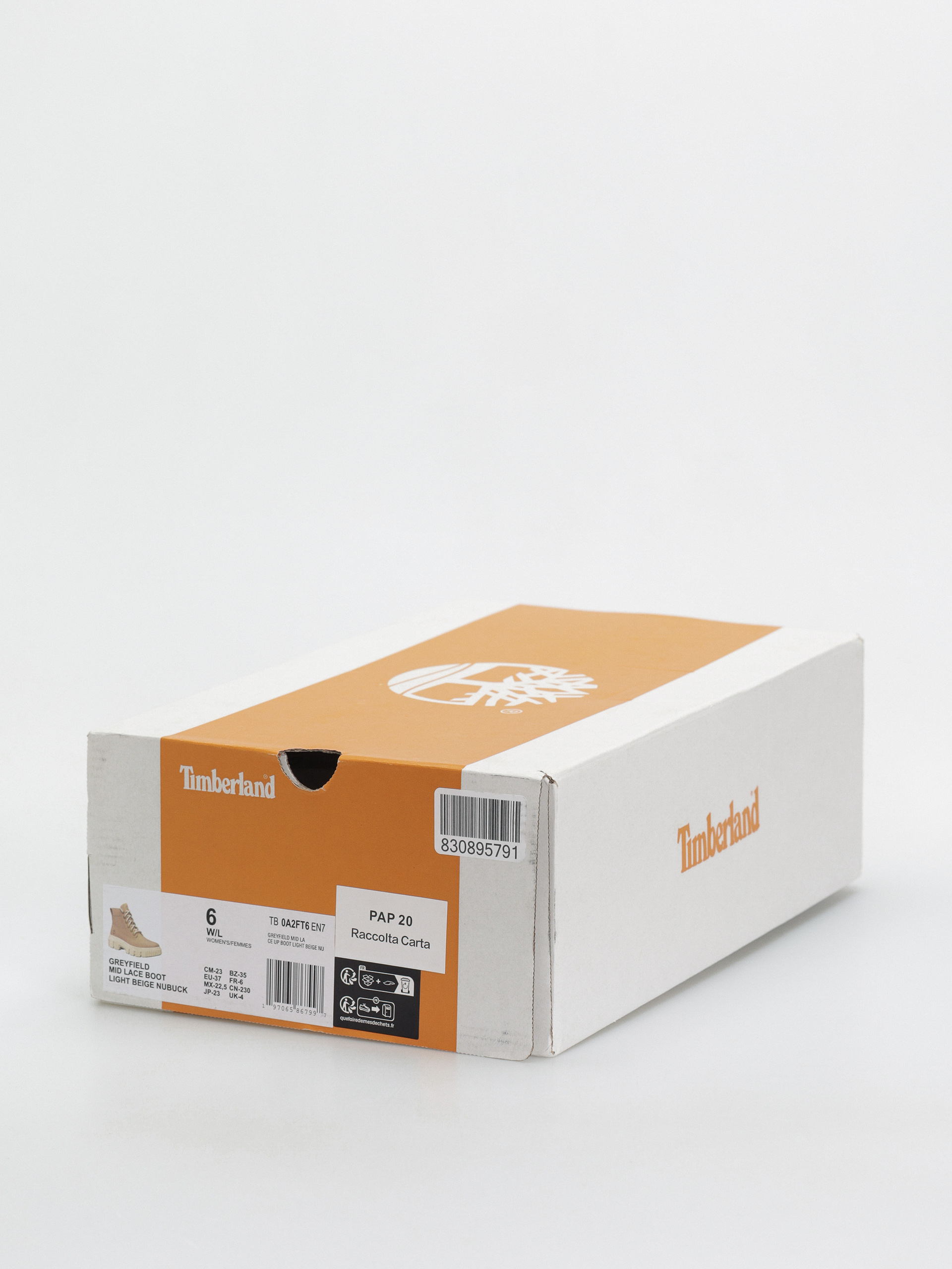 Pantofi de iarnă Timberland Greyfield Wmn (light beige nubuck)