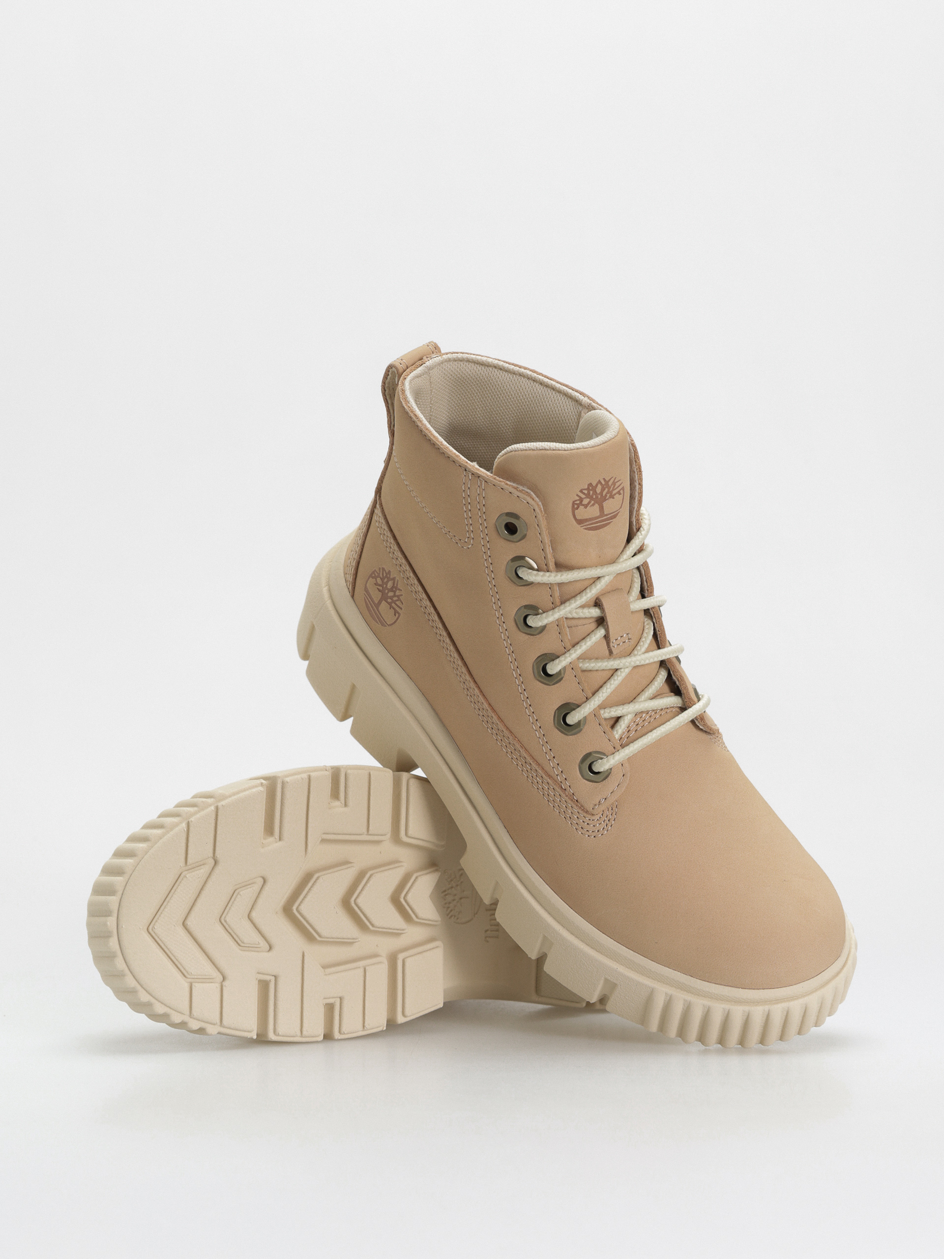 Pantofi de iarnă Timberland Greyfield Wmn (light beige nubuck)