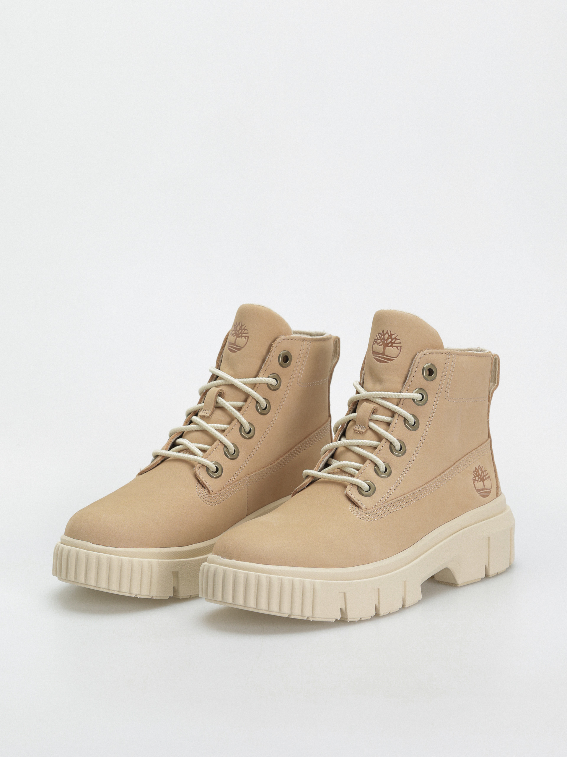 Pantofi de iarnă Timberland Greyfield Wmn (light beige nubuck)