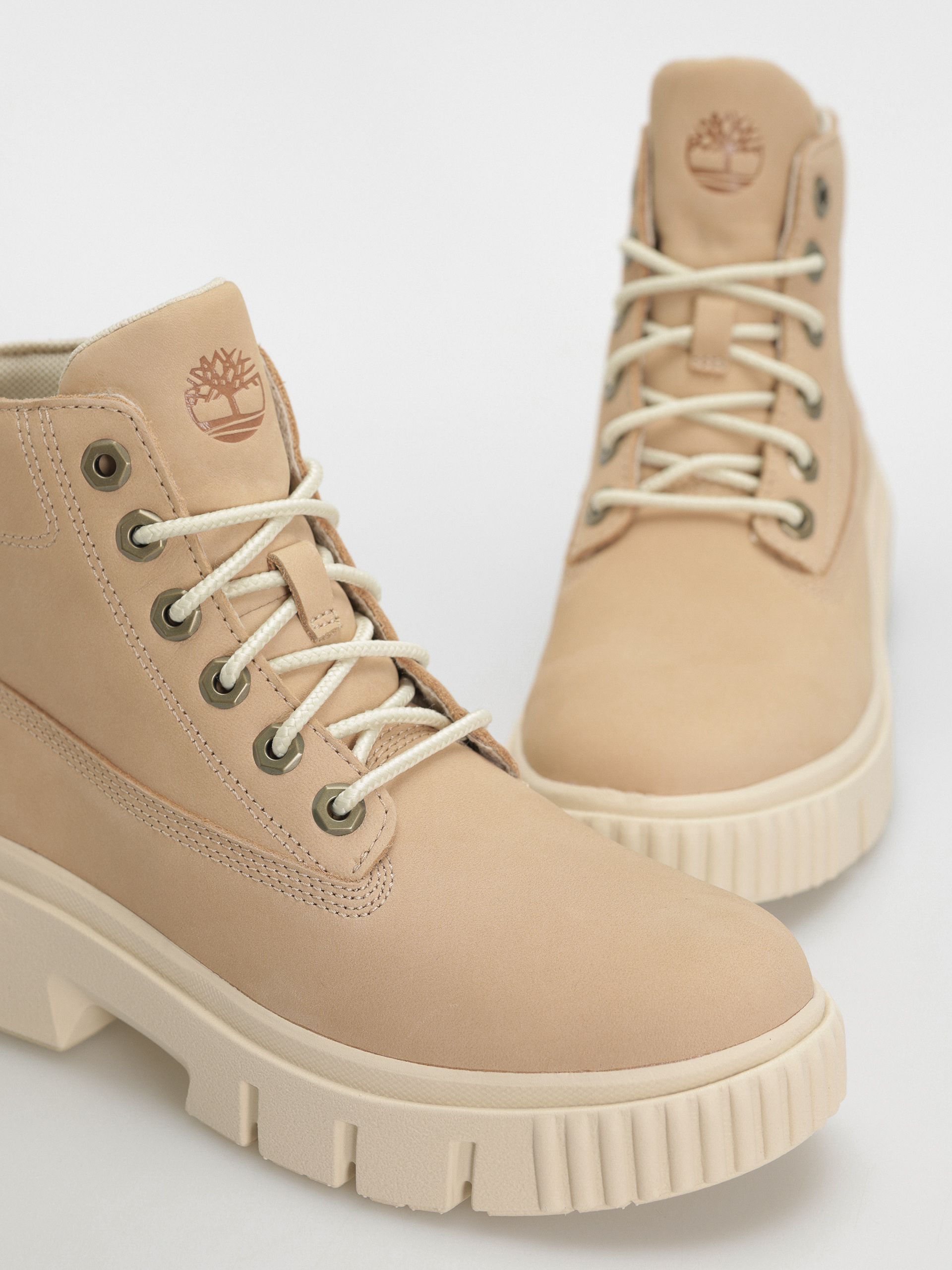 Pantofi de iarnă Timberland Greyfield Wmn (light beige nubuck)