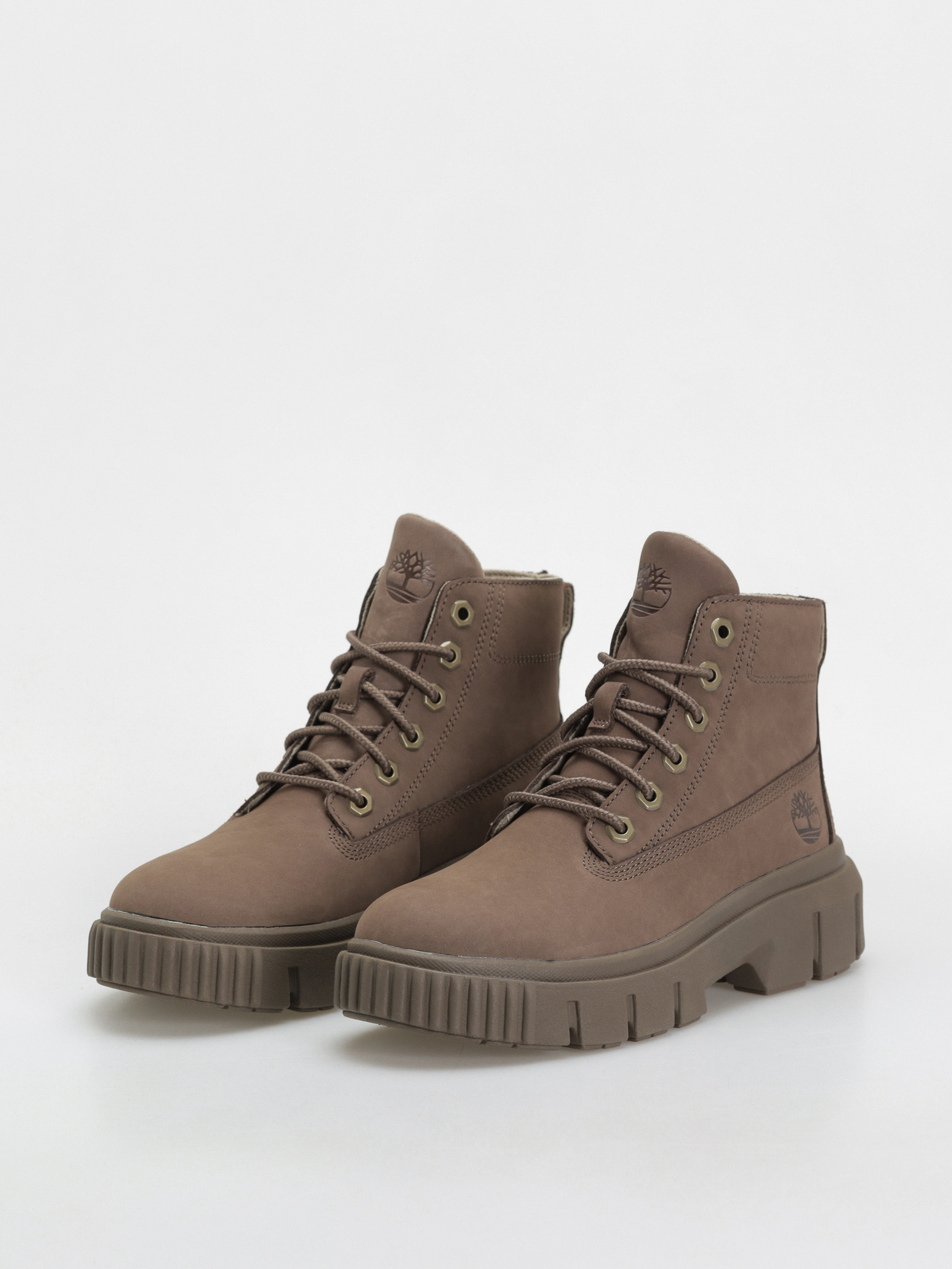 Pantofi de iarnă Timberland Greyfield Wmn (medium brown nubuck)