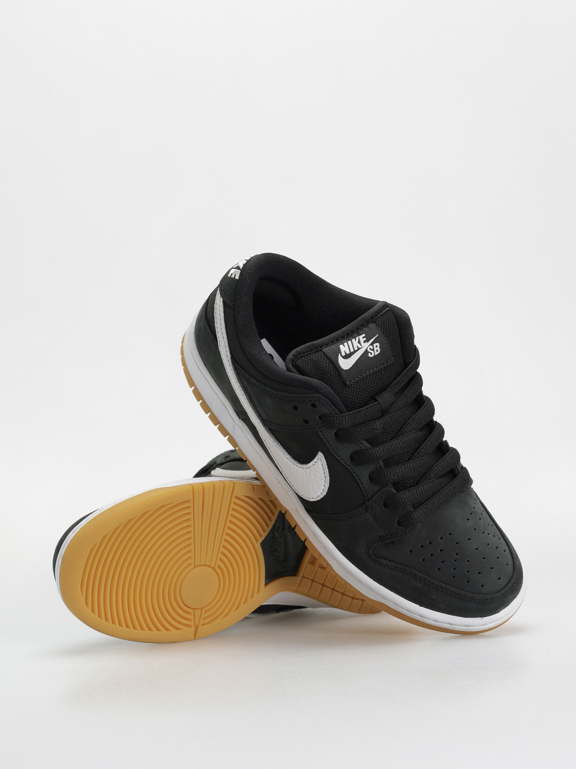 Pantofi Nike SB Dunk Low Pro Aa (black/white black gum light brown)