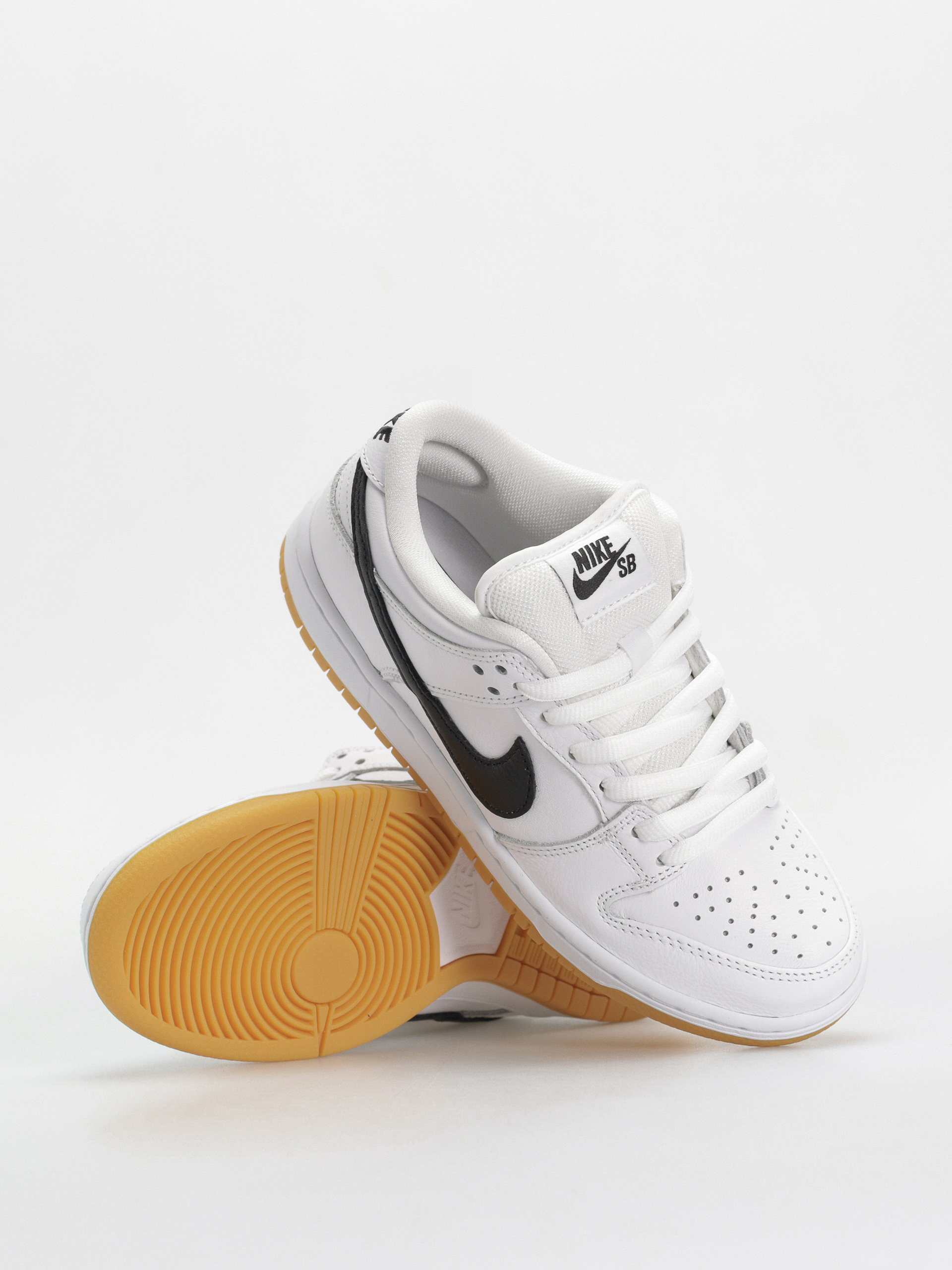 Pantofi Nike SB Dunk Low Pro Aa (white/black white gum light brown)