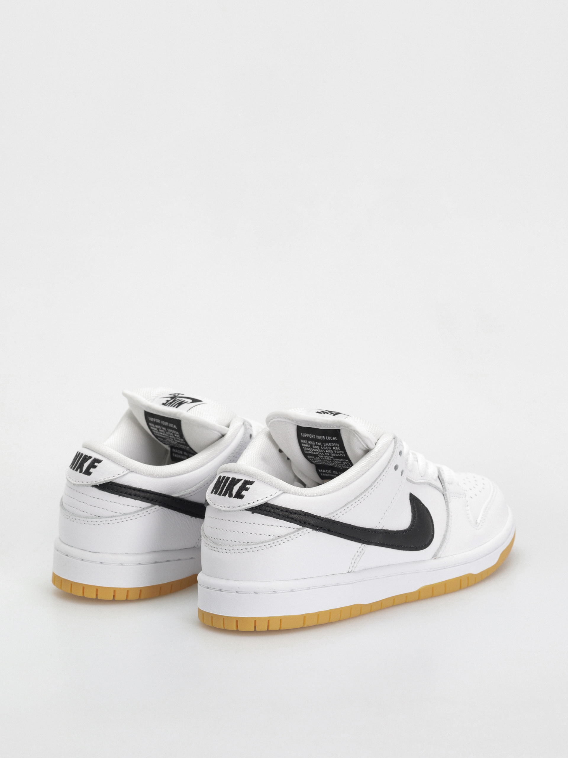 Pantofi Nike SB Dunk Low Pro Aa (white/black white gum light brown)