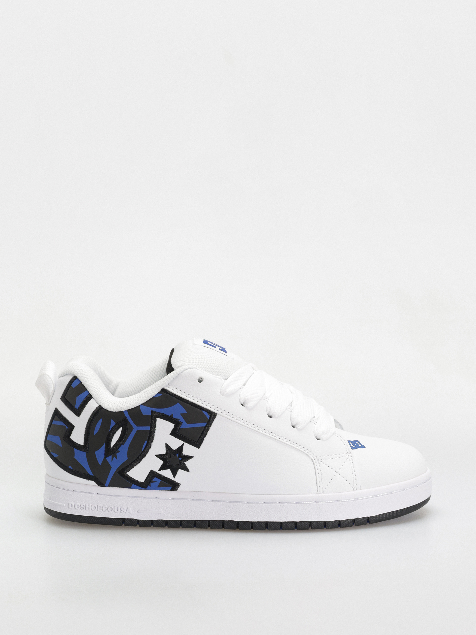 Pantofi DC Court Graffik (white/grey/blue)