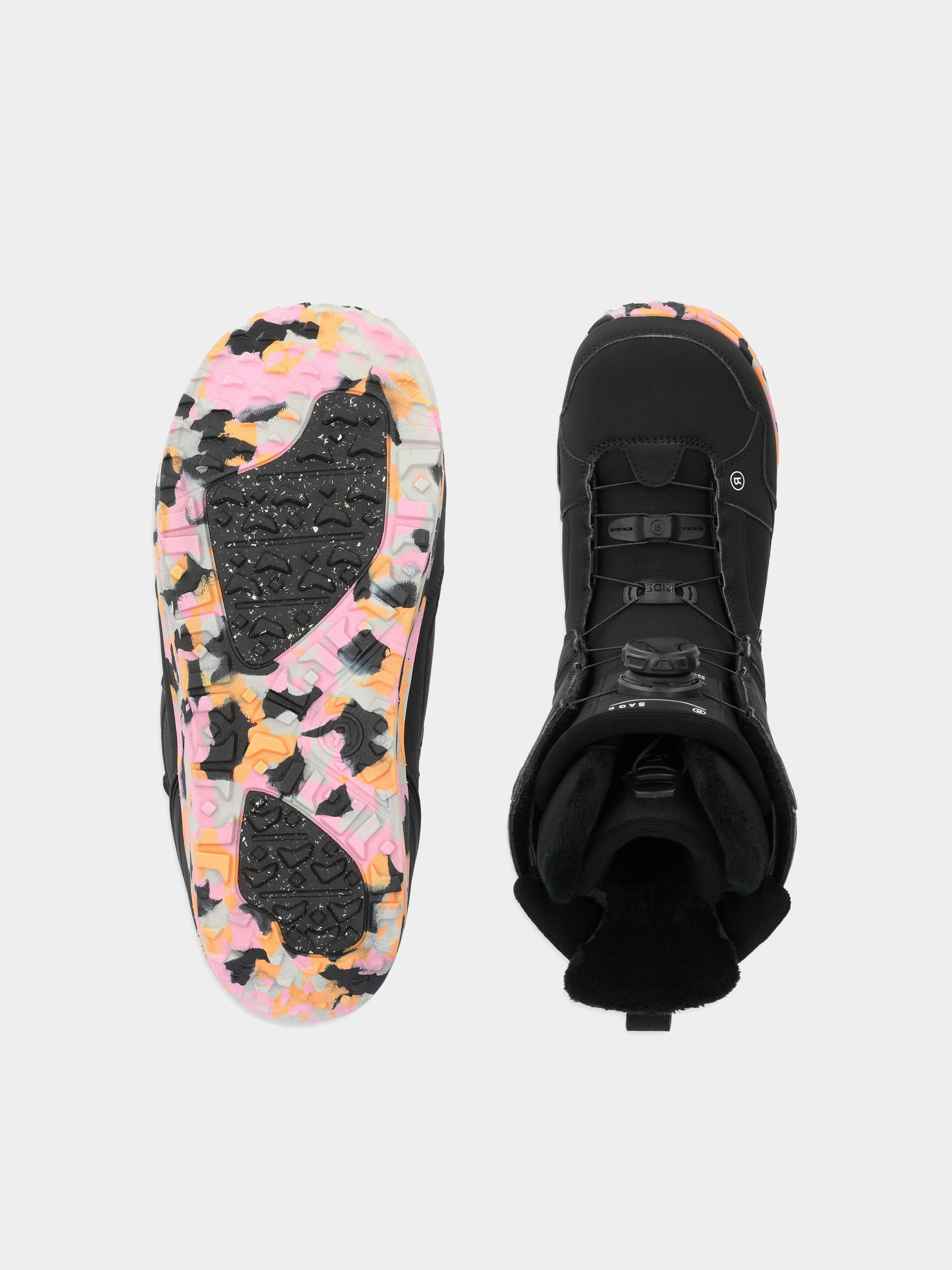 Pentru femei Încălțăminte pentru snowboard Ride Sage (black)