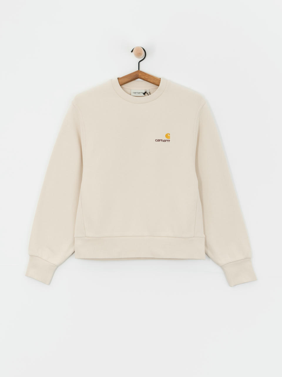 Hanorac Carhartt WIP American Script Wmn (moonbeam)