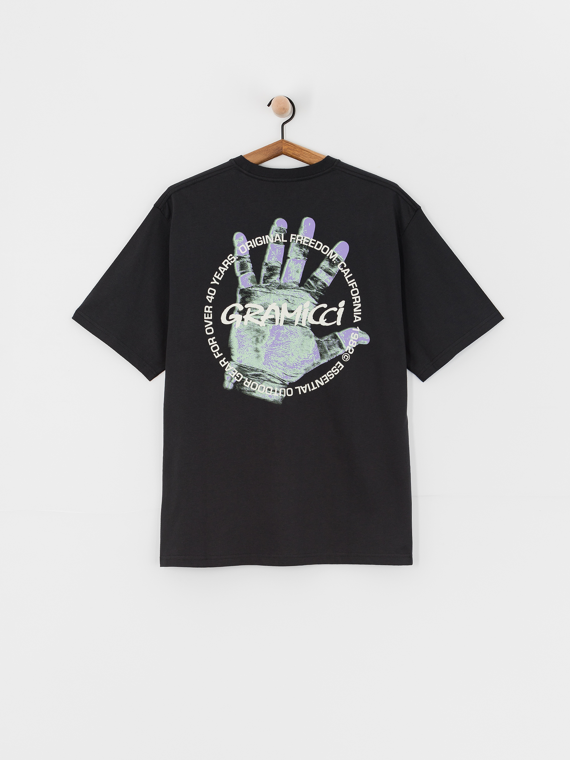 Tricou Gramicci Climber’S Hand (vintage black)