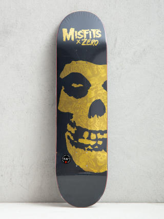 Placă Zero Misfits Fiend Skull Collage (gold foil)