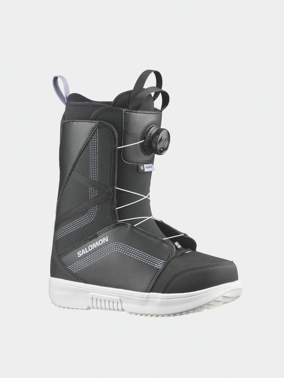 Pentru femei Încălțăminte pentru snowboard Salomon Scarlet Boa (black)