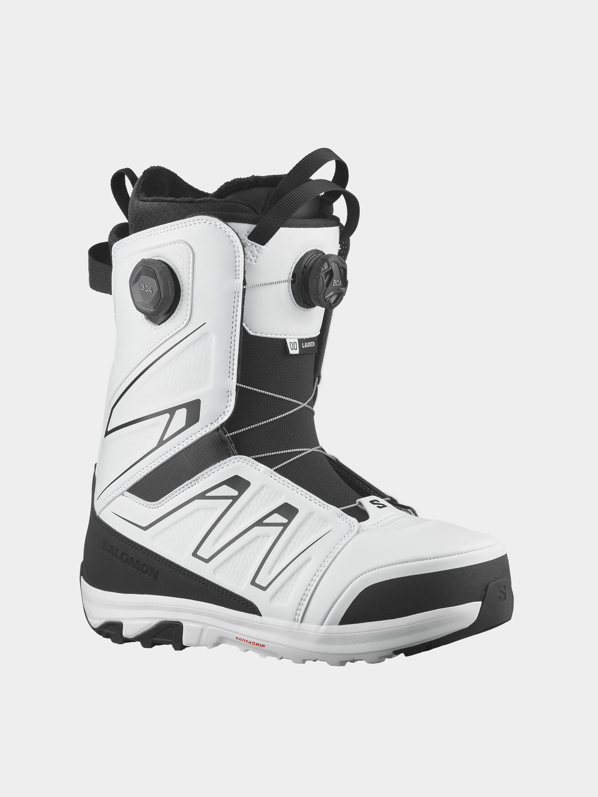 Încălțăminte pentru snowboard Salomon Launch Boa Sj - alb Încălțăminte pentru snowboard Salomon Launch Boa Sj - alb
