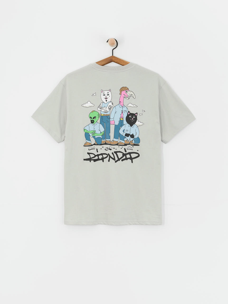 Tricou RipNDip So Dangerous So Cute (grey)