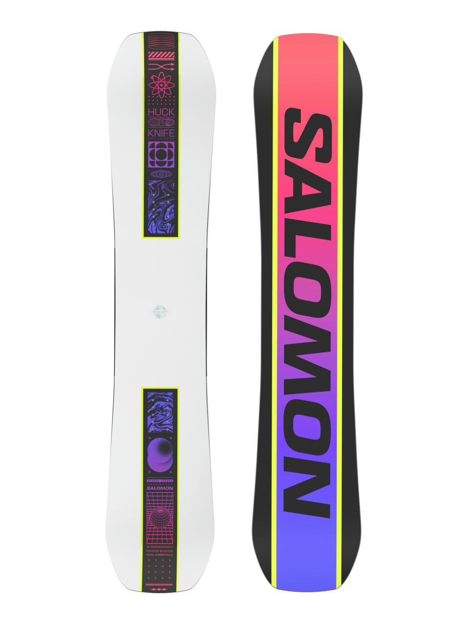 Pentru bărbați Snowboard Salomon Huck Knife (white/red/blue)