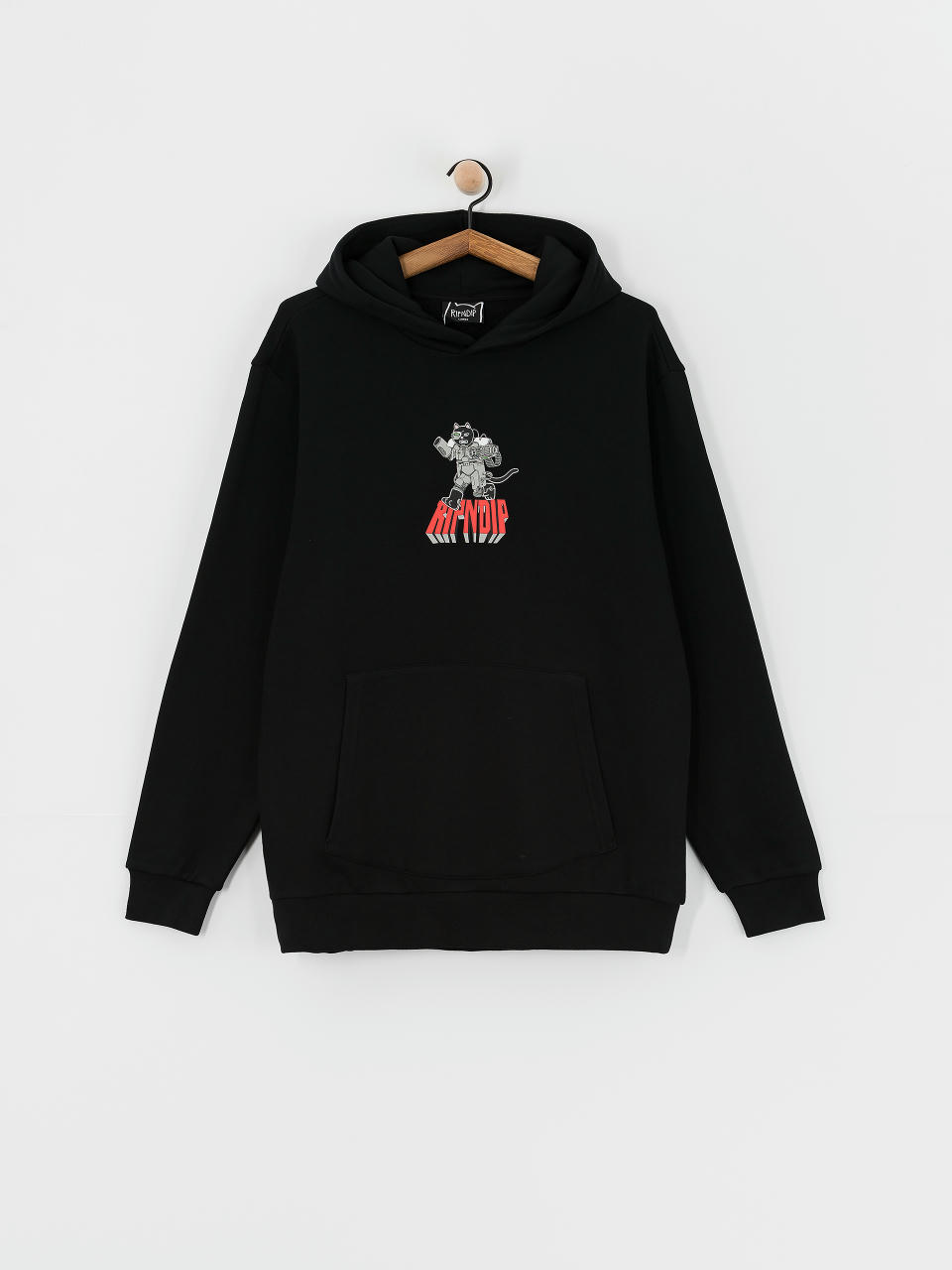 Hanorac cu glugă RipNDip Tomorrowland HD (black)