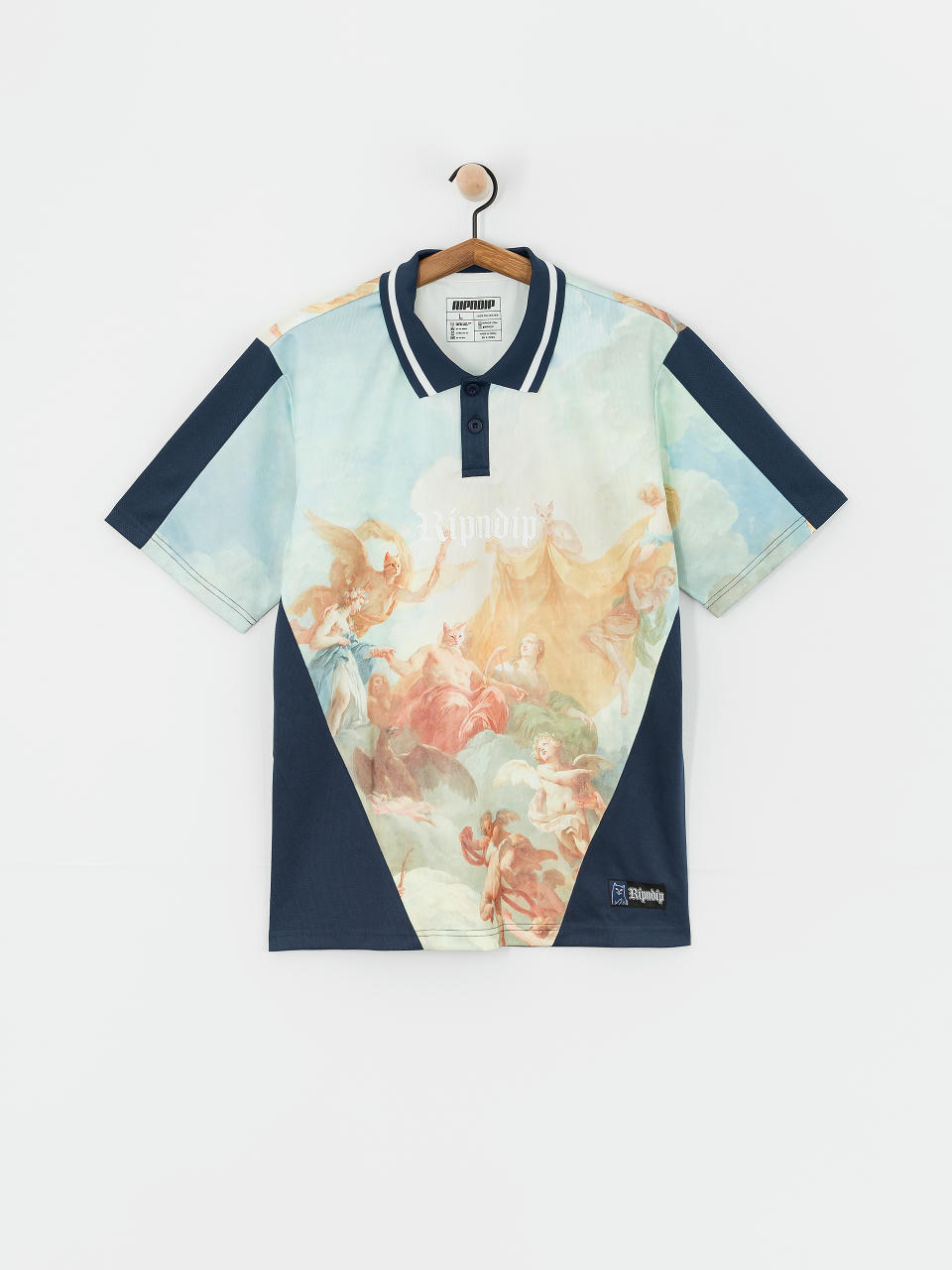 Tricou RipNDip Heavens Waiting Soccer Jersey (navy multi)