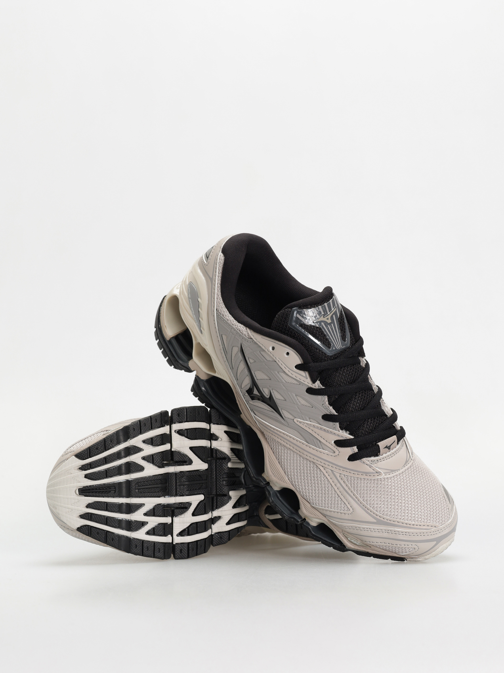 Pantofi Mizuno Wave Prophecy LS (silver cloud/black/opal gray)