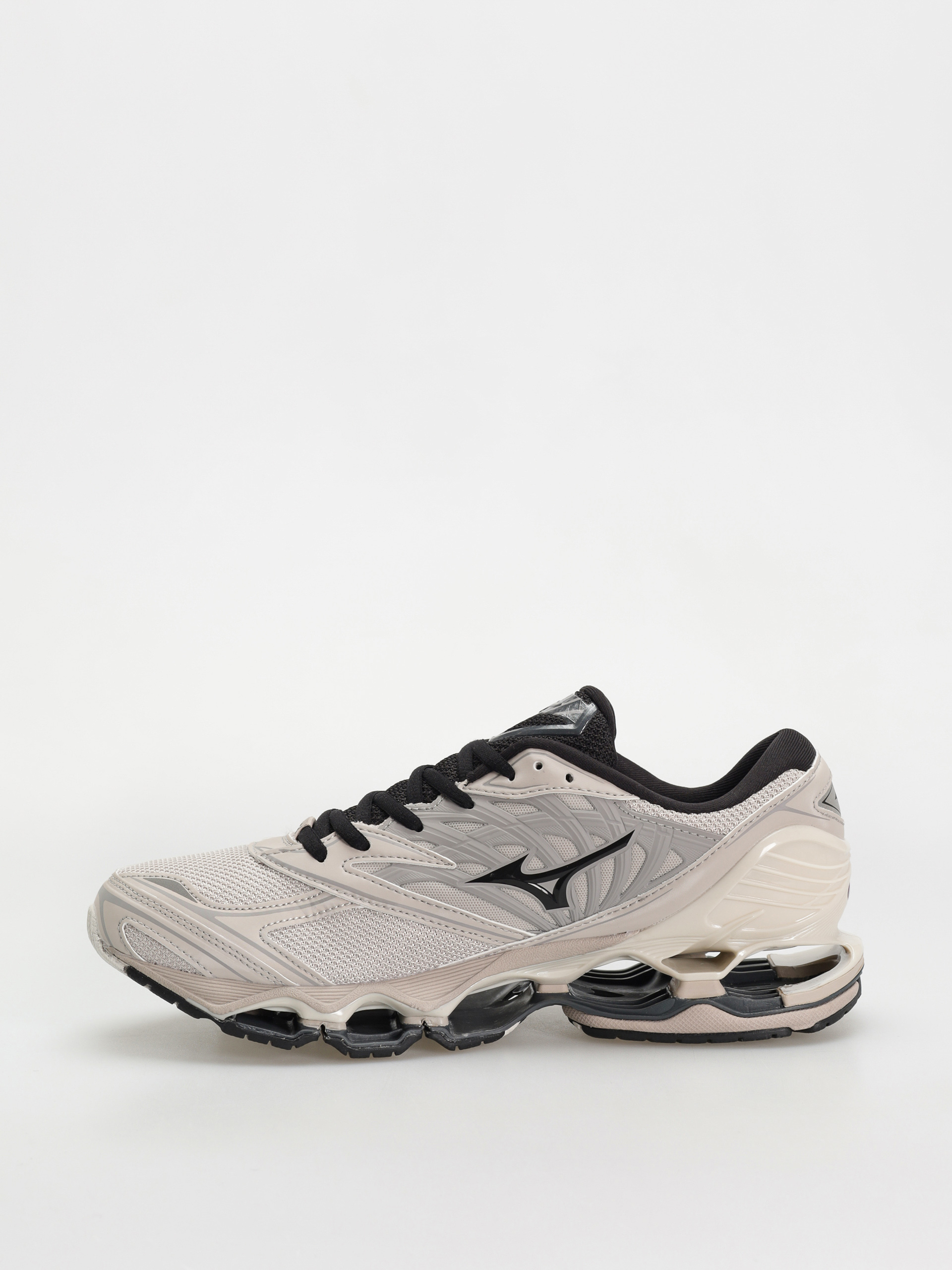 Pantofi Mizuno Wave Prophecy LS (silver cloud/black/opal gray)