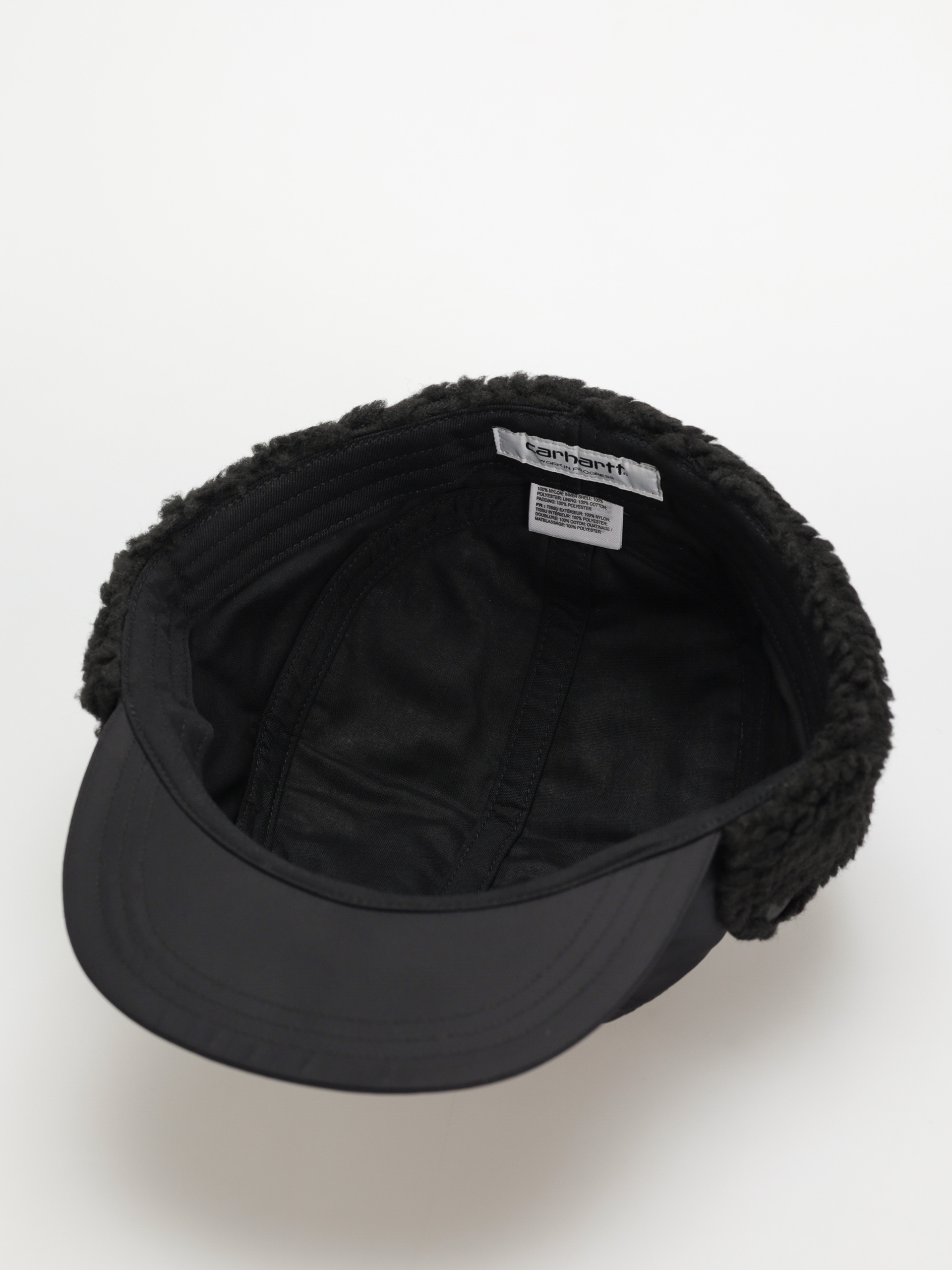 Șapcă Carhartt WIP Olten Ear Guard (black/black)