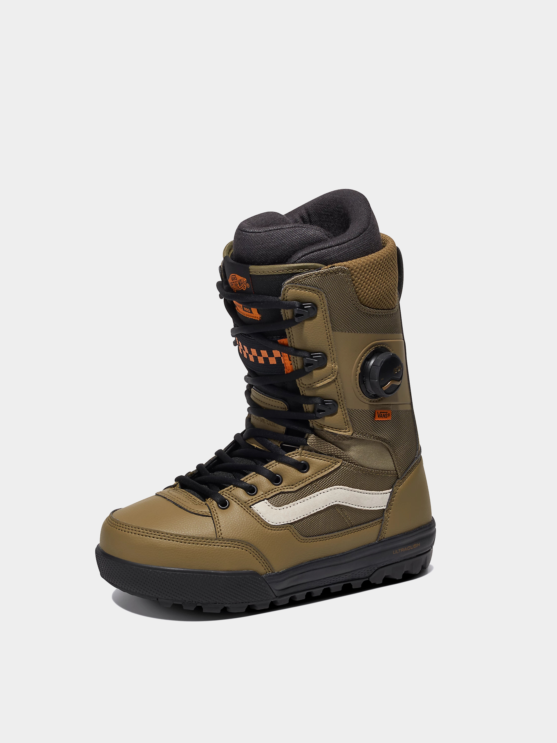 Încălțăminte pentru snowboard Vans Invado Pro (black/olive)