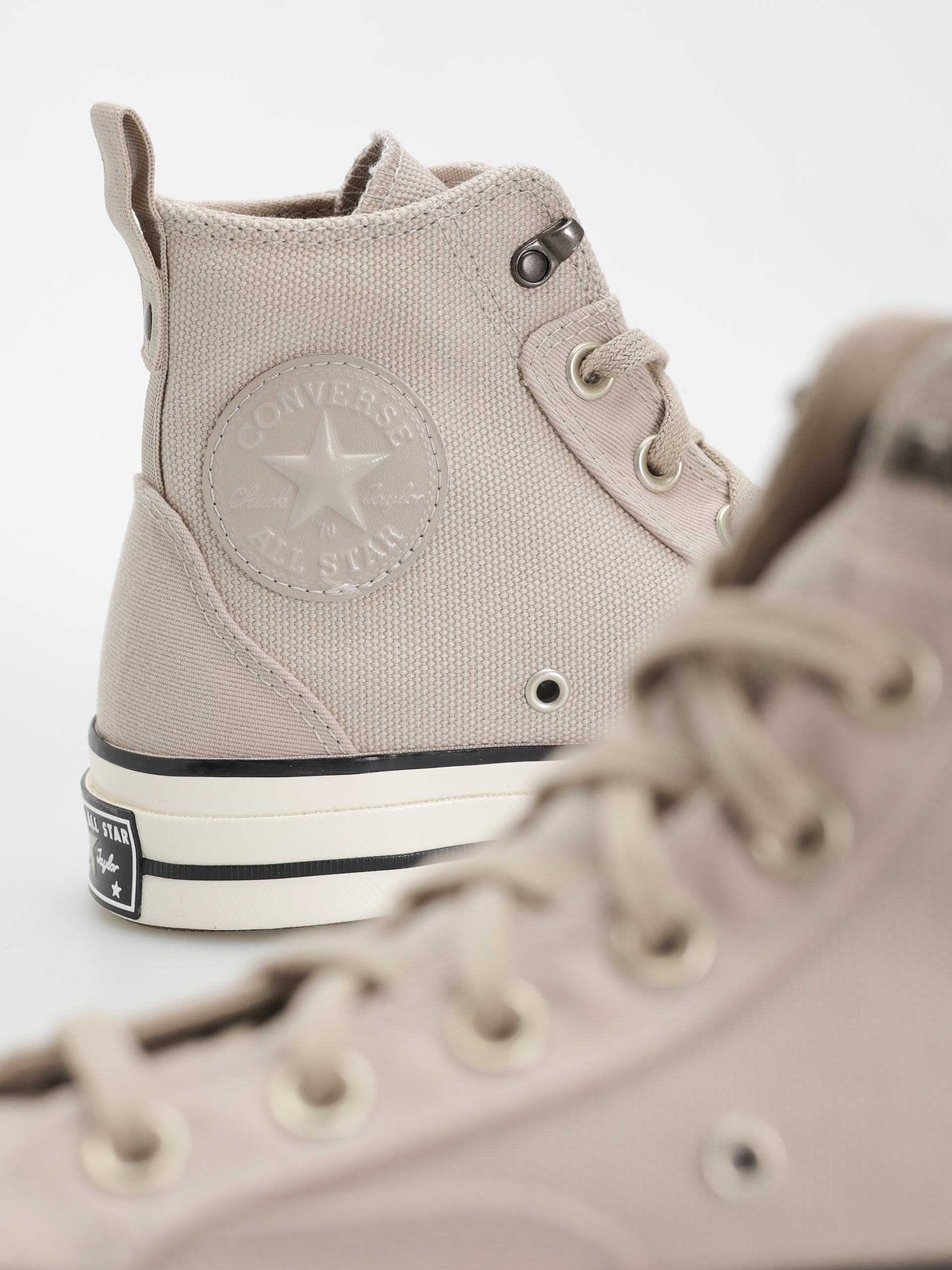 Teniși Converse Chuck 70 Hi (papyrus/papyrus/egret)