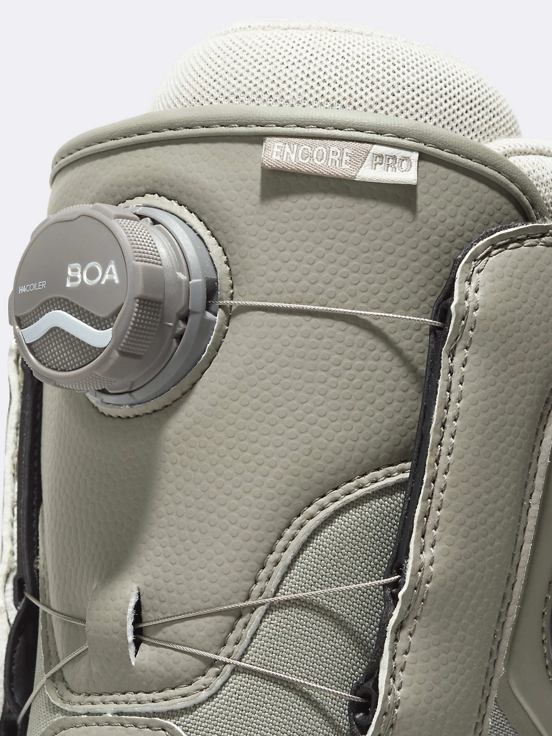 Pentru femei Încălțăminte pentru snowboard Vans Encore Pro (khaki/white)