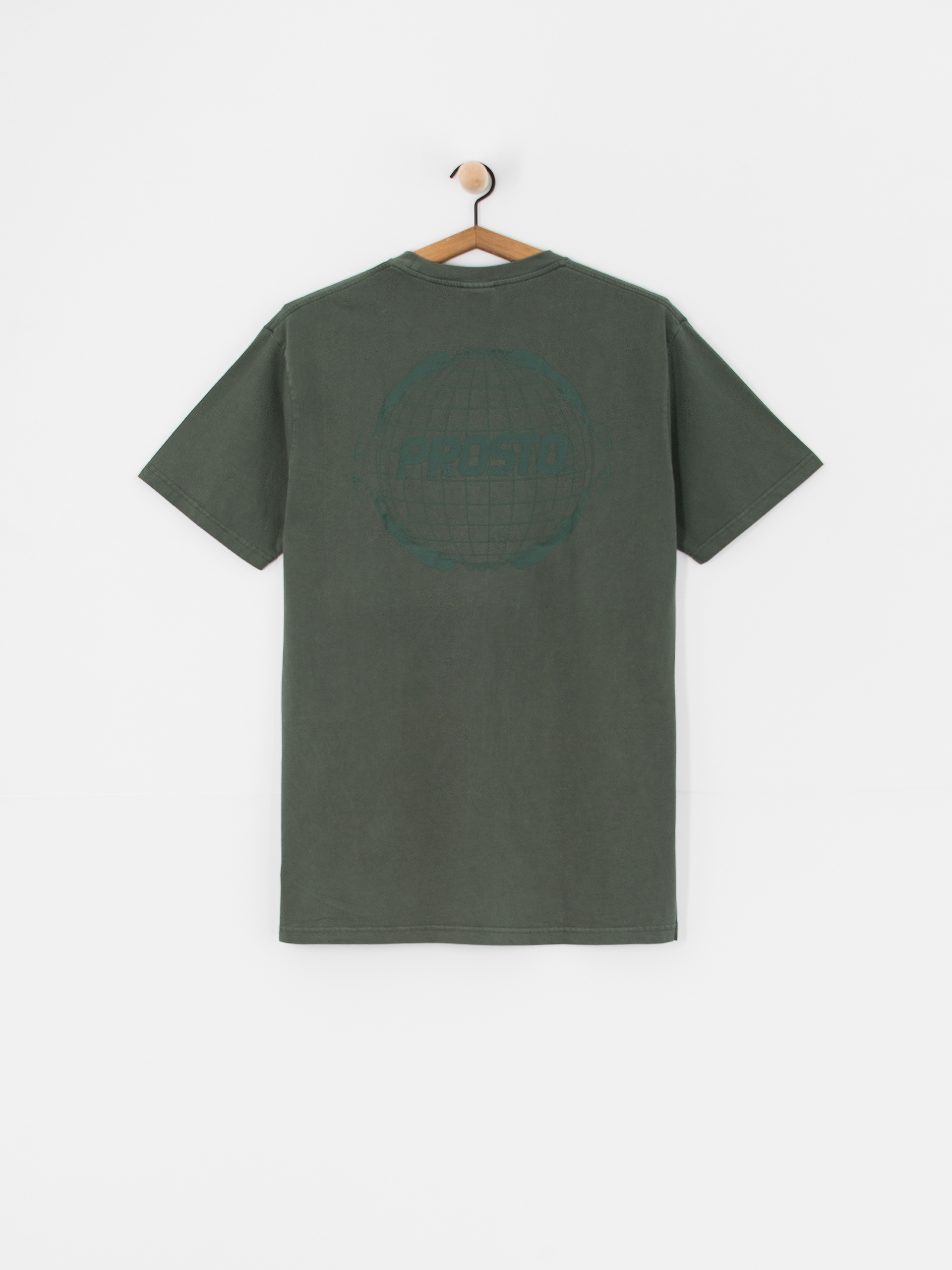 Tricou Prosto Globe (green)