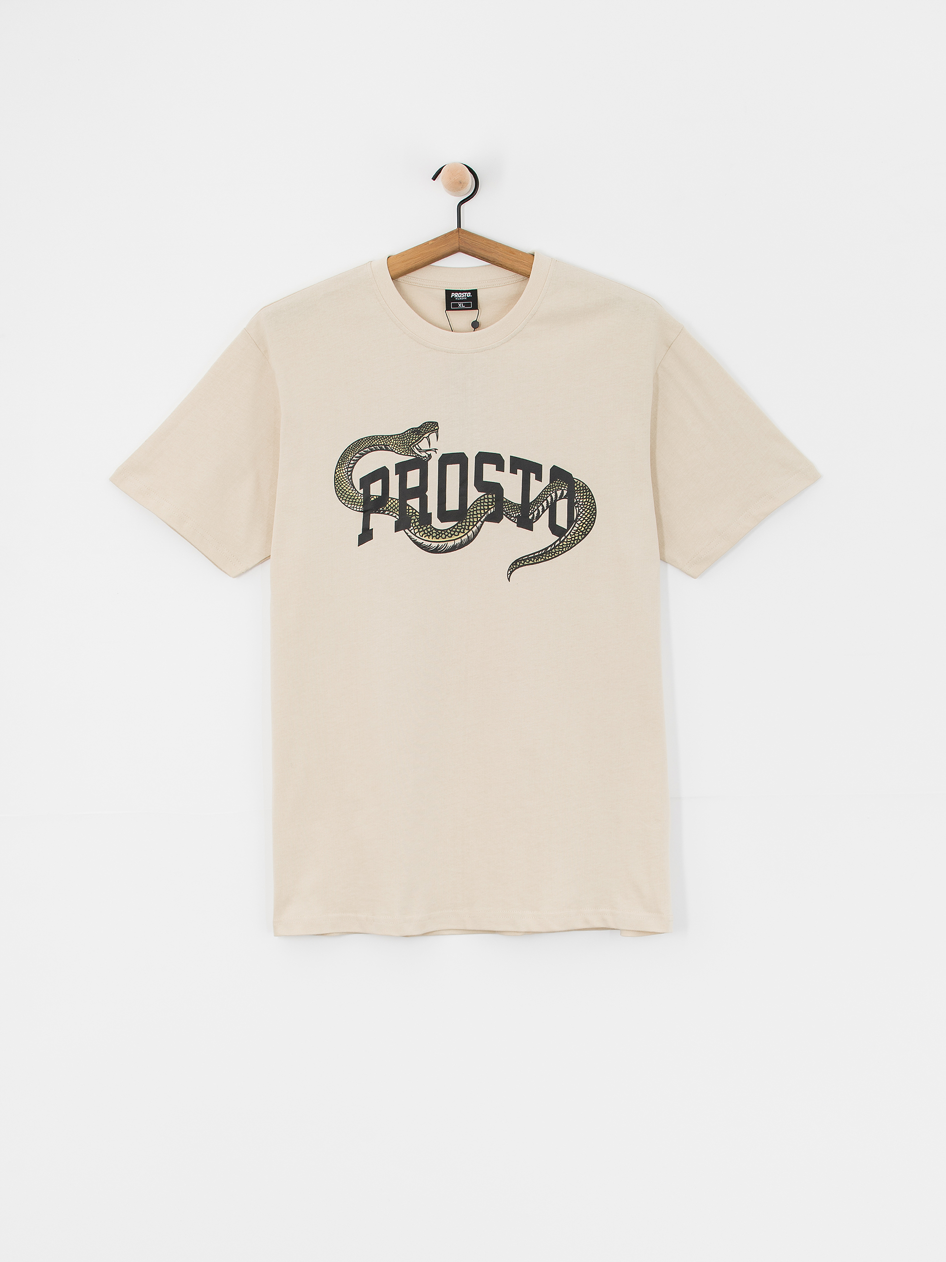 Tricou Prosto Snake (beige)