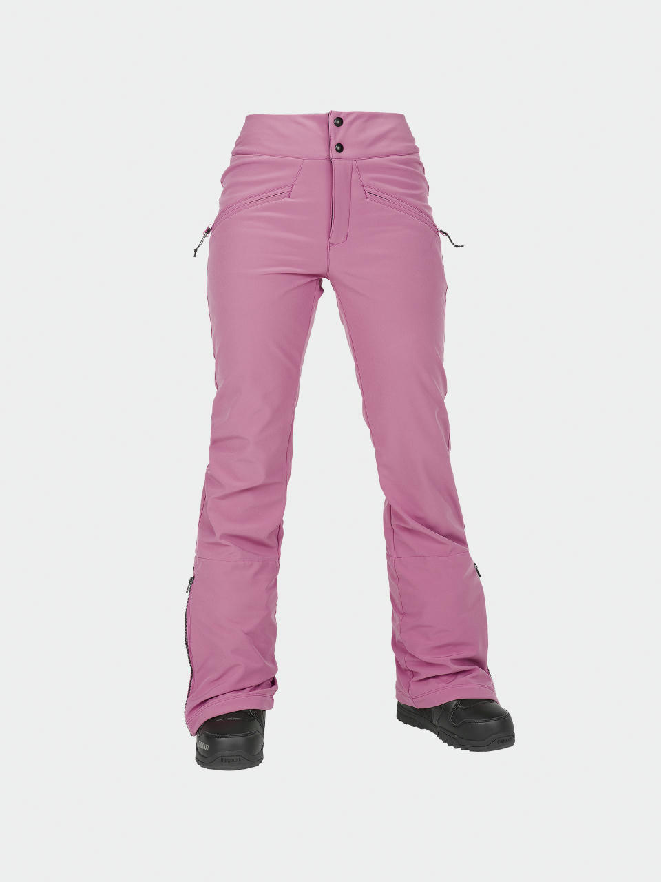 Pentru femei Pantaloni pentru snowboard Volcom Battle Stretch (blurred violet)