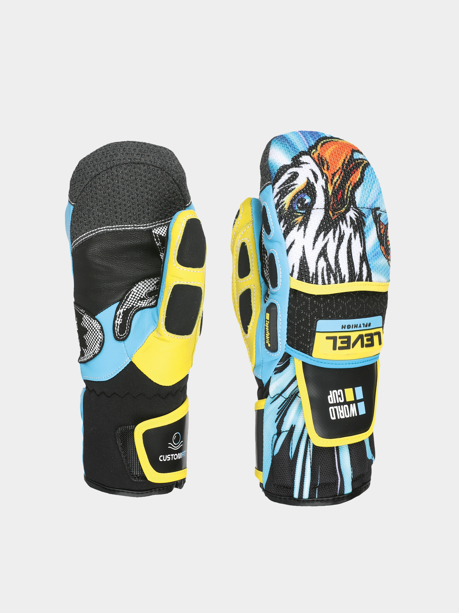 Mu0103nuu0219i Level Worldcup Jr Cf Mitt JR (yellow blue)