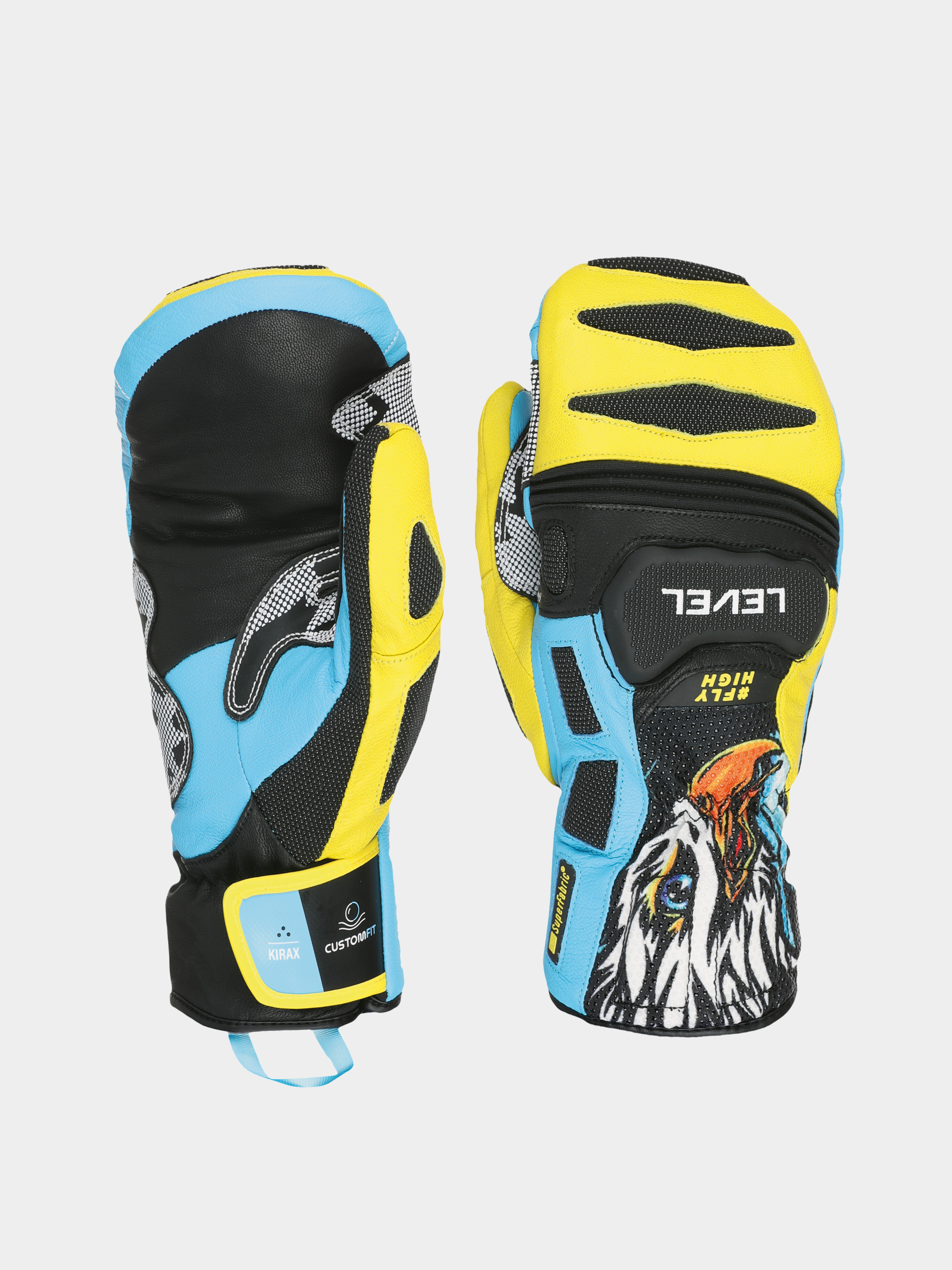Mu0103nuu0219i Level Sq Cf Mitt (yellow blue)