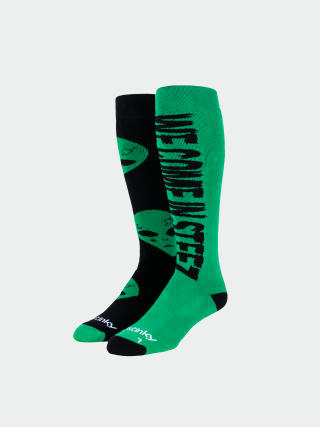 Șosete Stinky Socks On Their Way (green/black)