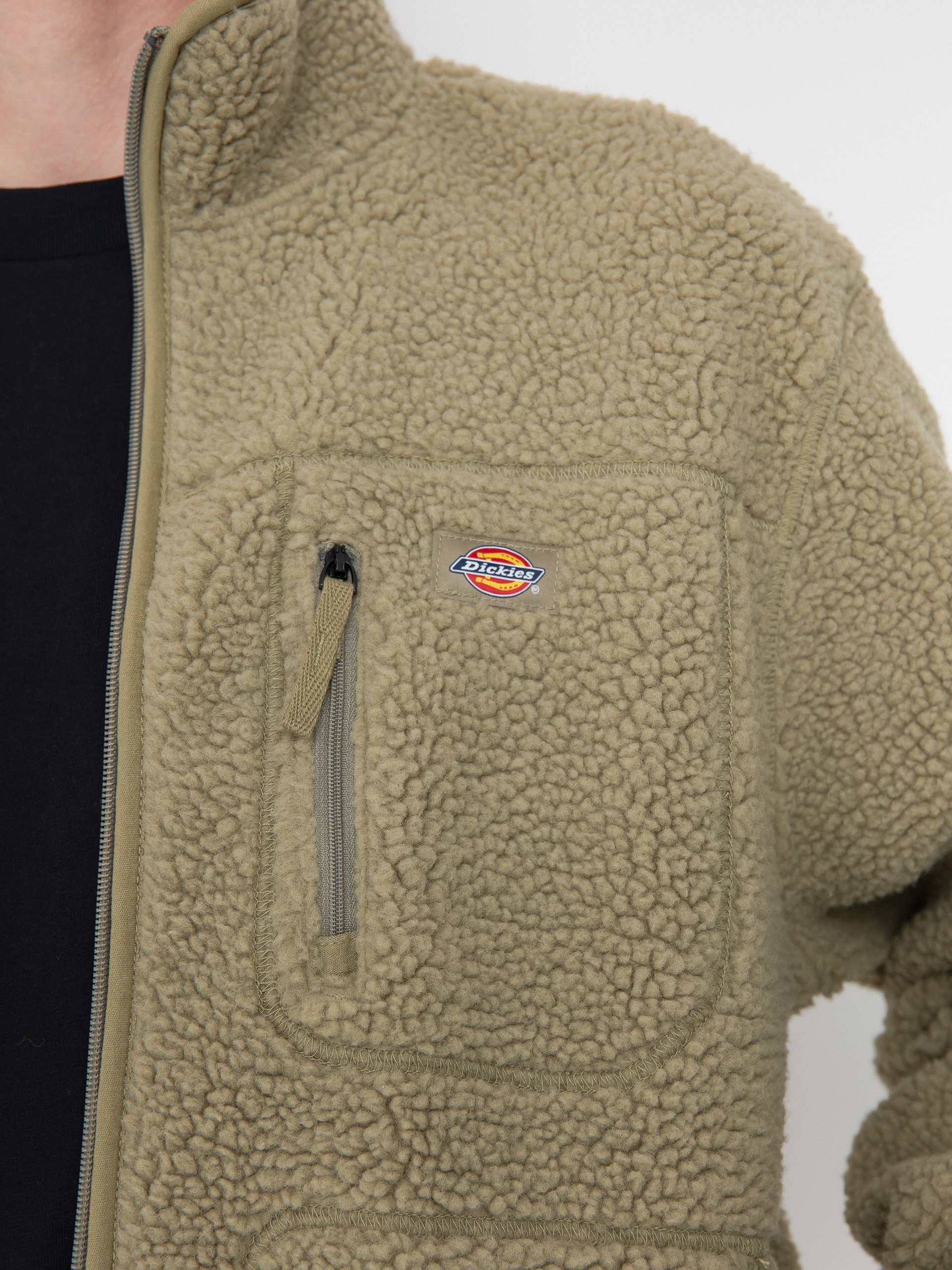 Pentru bărbați Hanorac din fleece Dickies Mount Hope (imperial green)