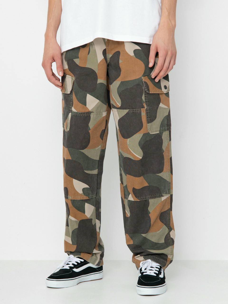 Pantaloni Dickies Duck Canvas Camo Cargo (imperial green)